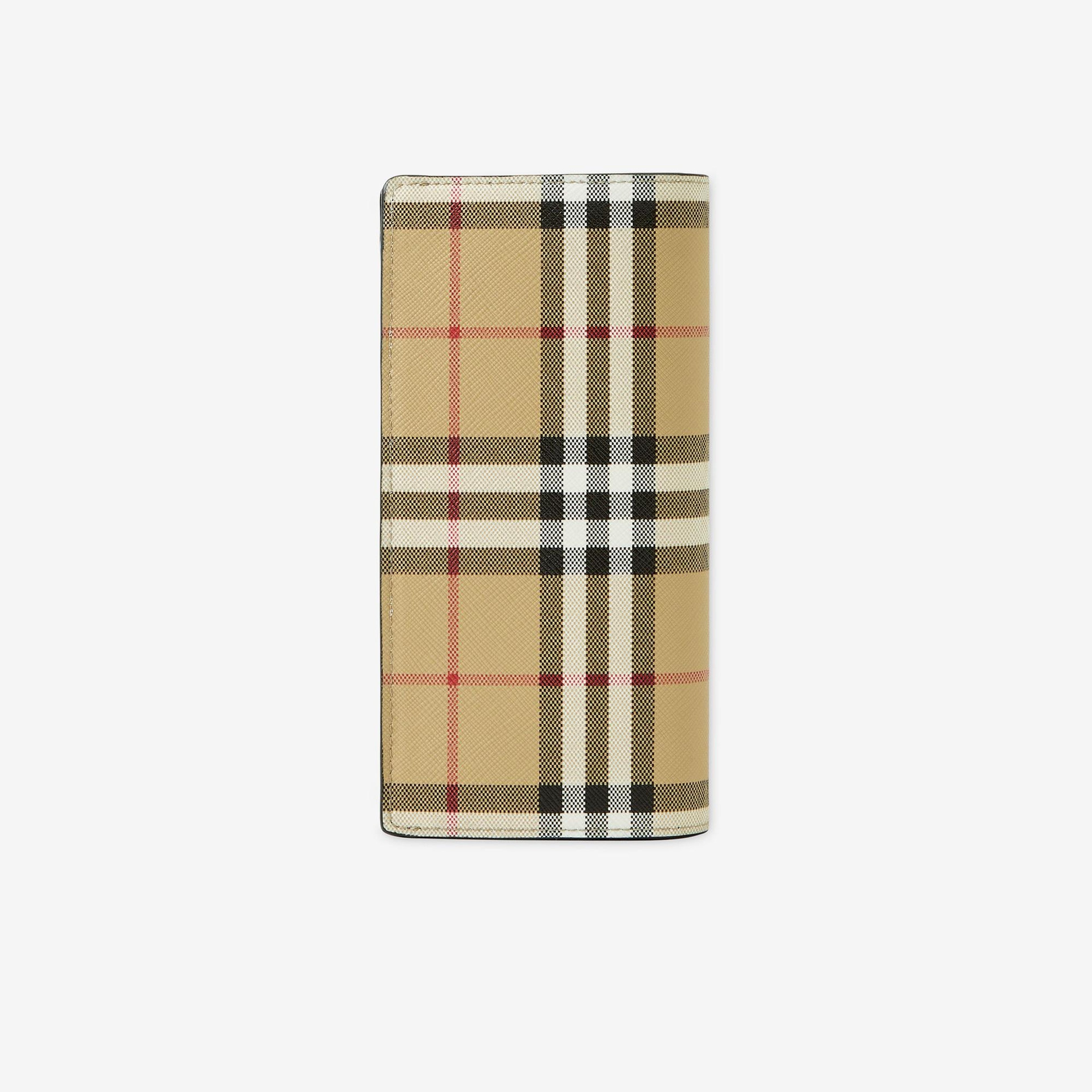 Burberry Cavendish Continental Erkek Bej Cüzdan