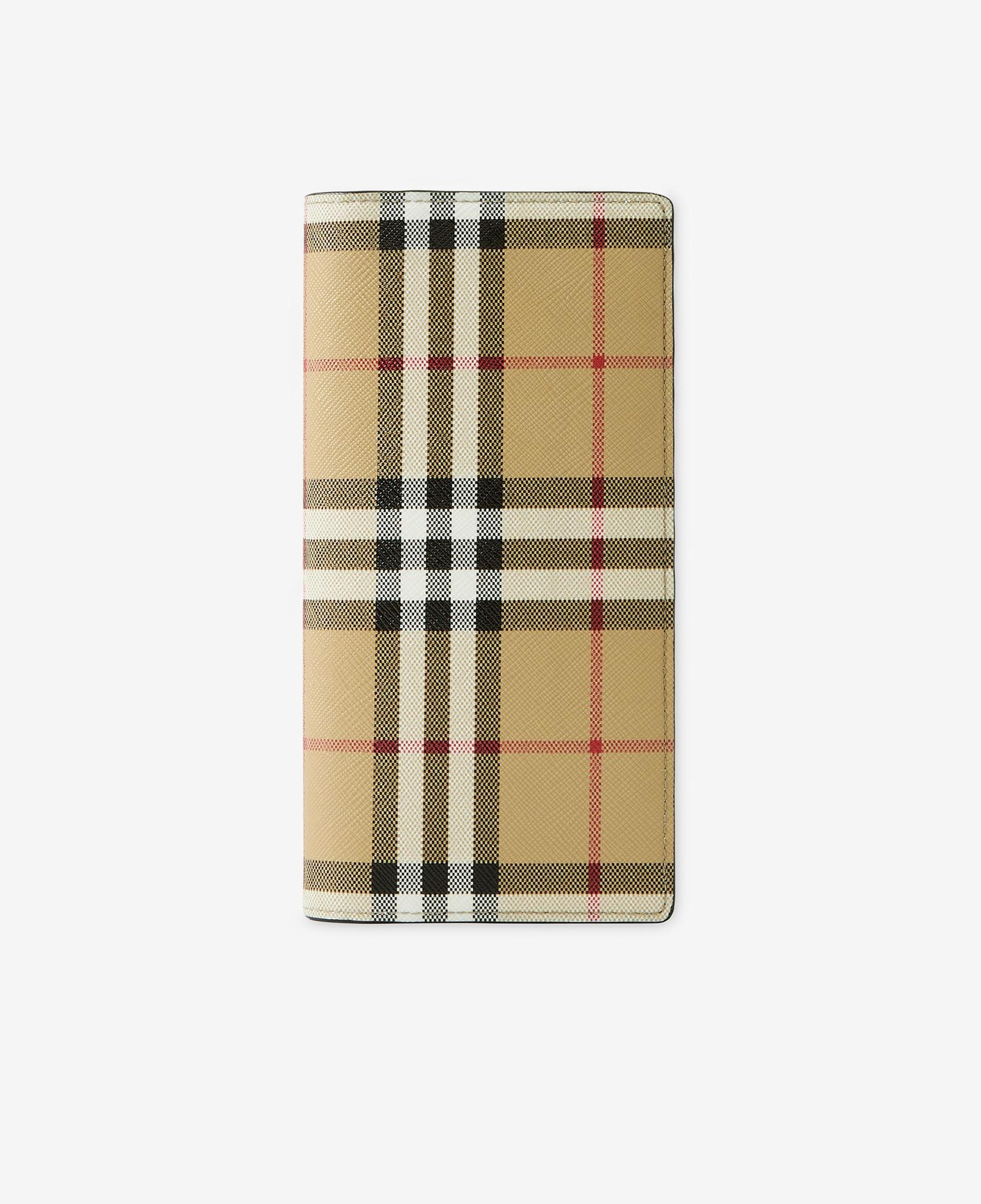 Burberry Cavendish Continental Erkek Bej Cüzdan