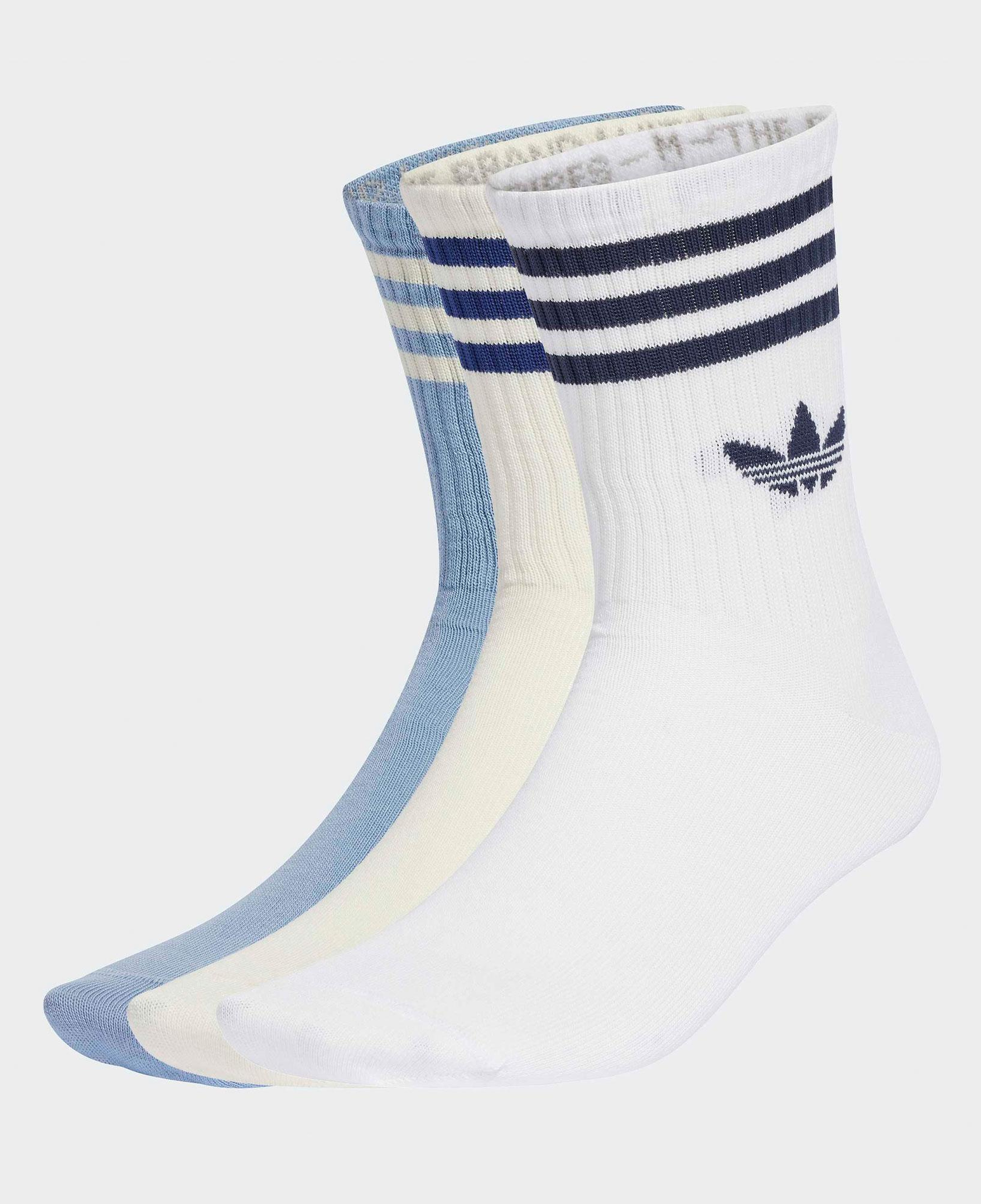 adidas 3-Stripes 3'lü Kadın Renkli Çorap