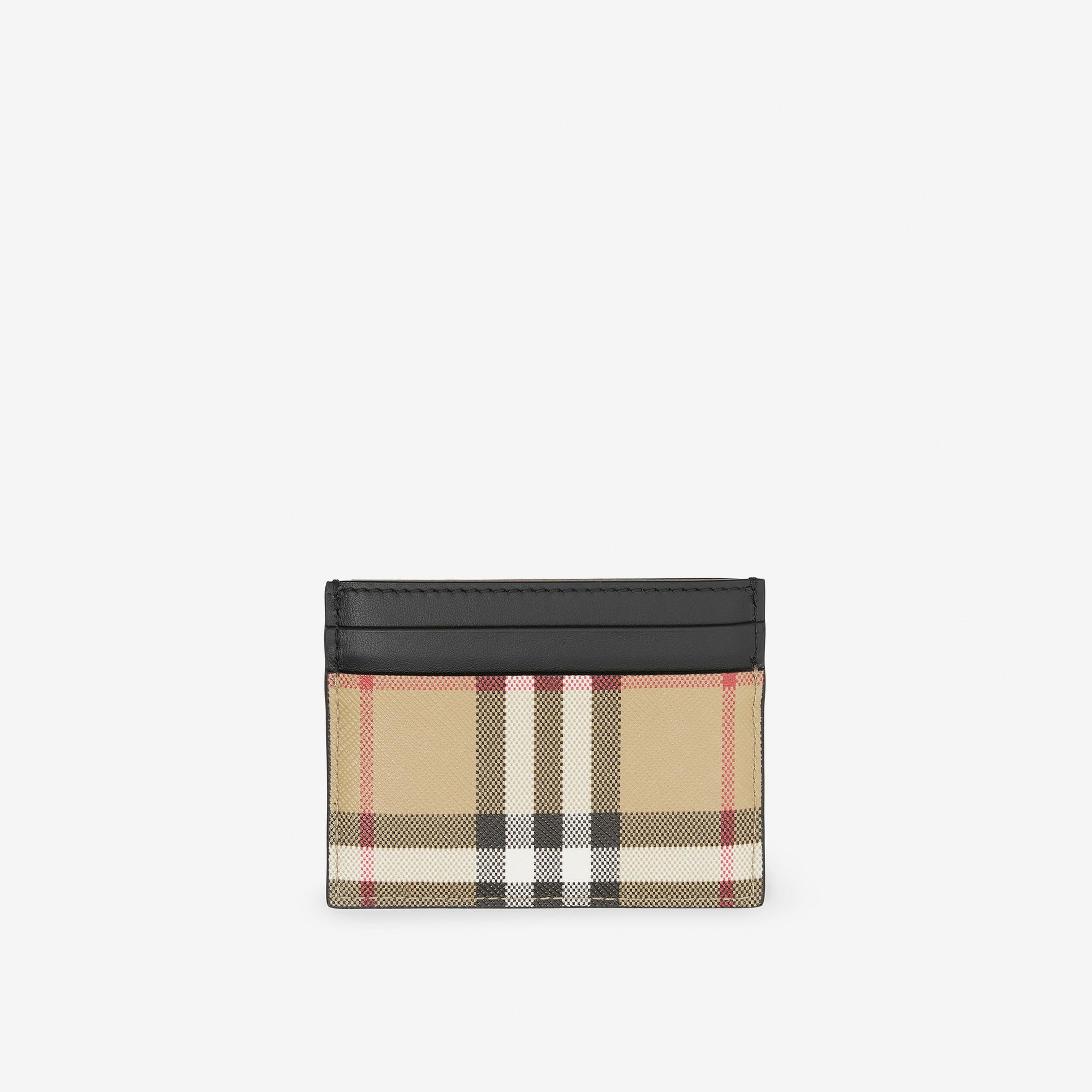 Burberry Sandon Clf Vintage And Leather Kadın Bej Kartlık