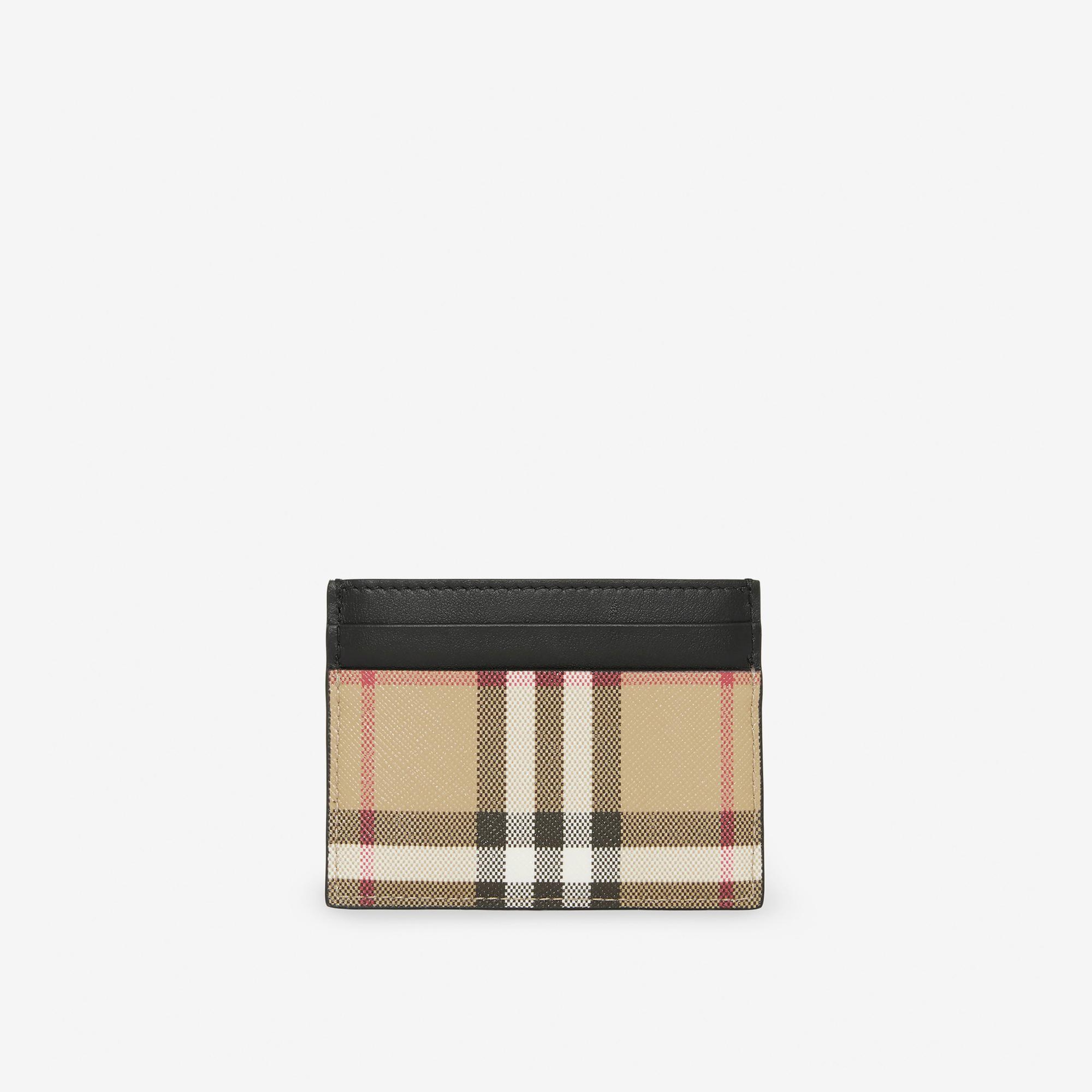 Burberry Sandon Clf Vintage And Leather Kadın Bej Kartlık