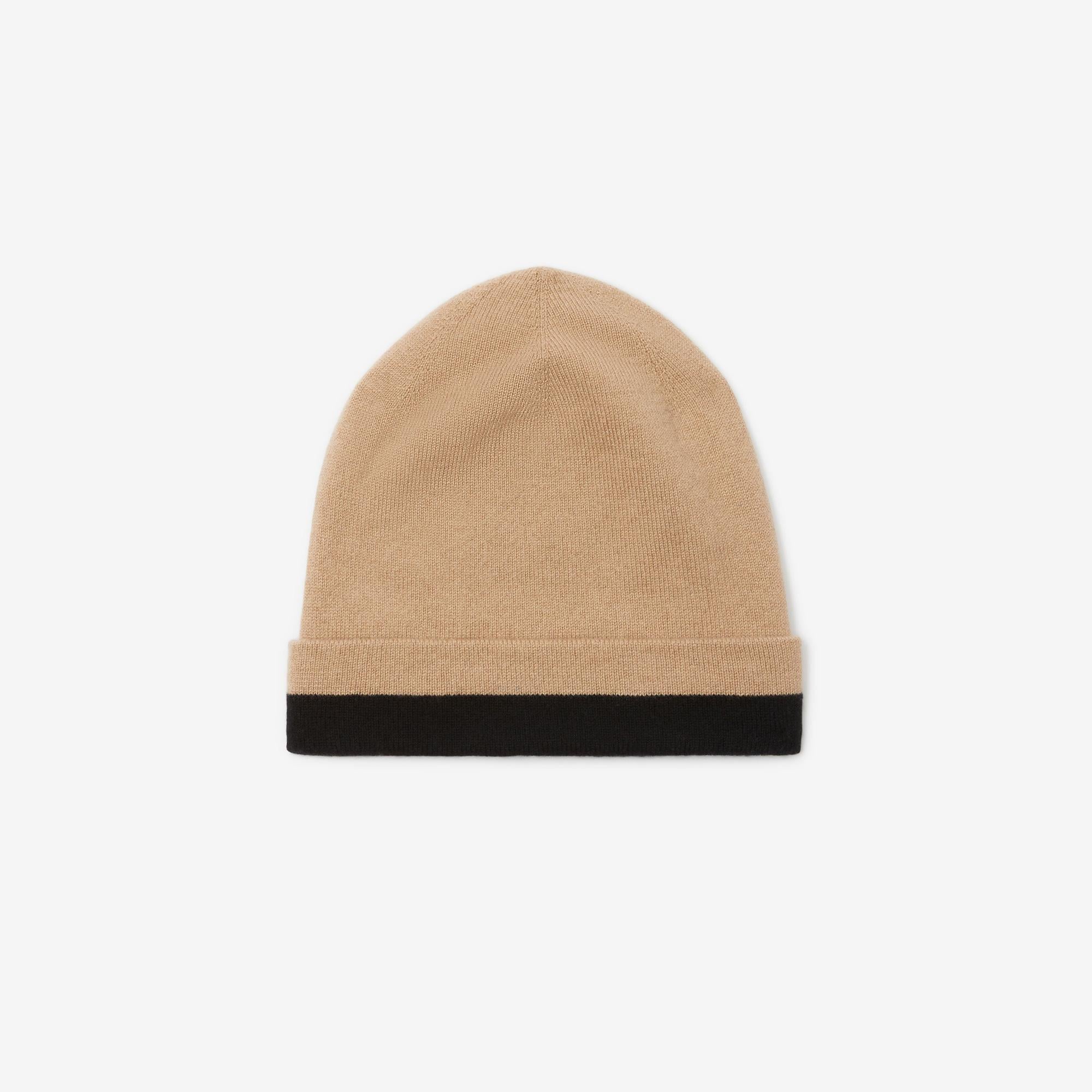 Burberry Core Logo Intarsia Cashmere Kadın Bej Bere