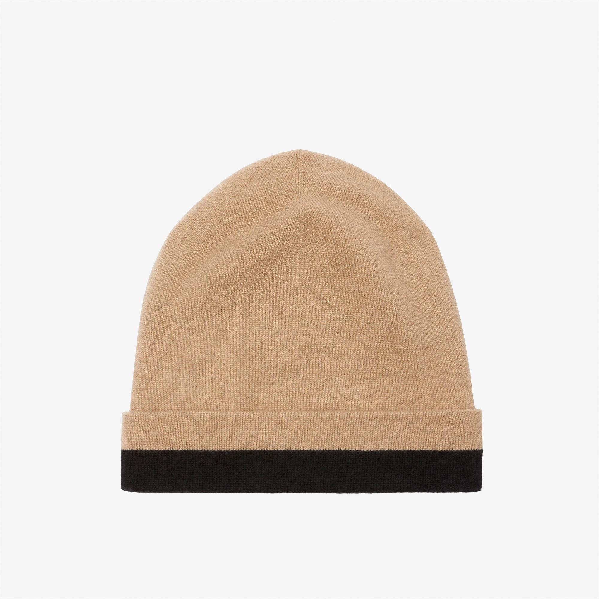 Burberry Core Logo Intarsia Cashmere Kadın Bej Bere