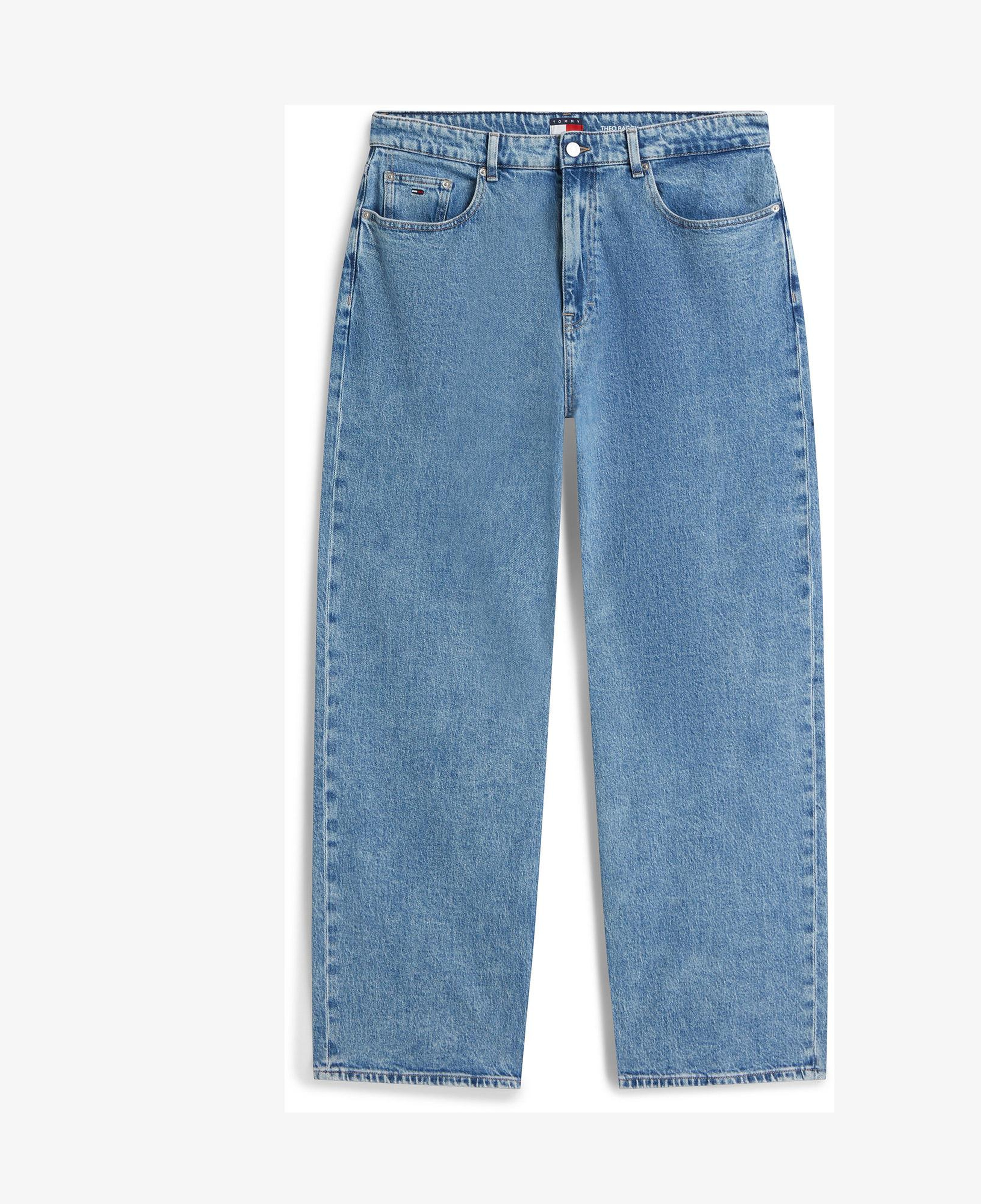Tommy Hilfiger Theo Baggy Bj4138 Erkek Mavi Jean