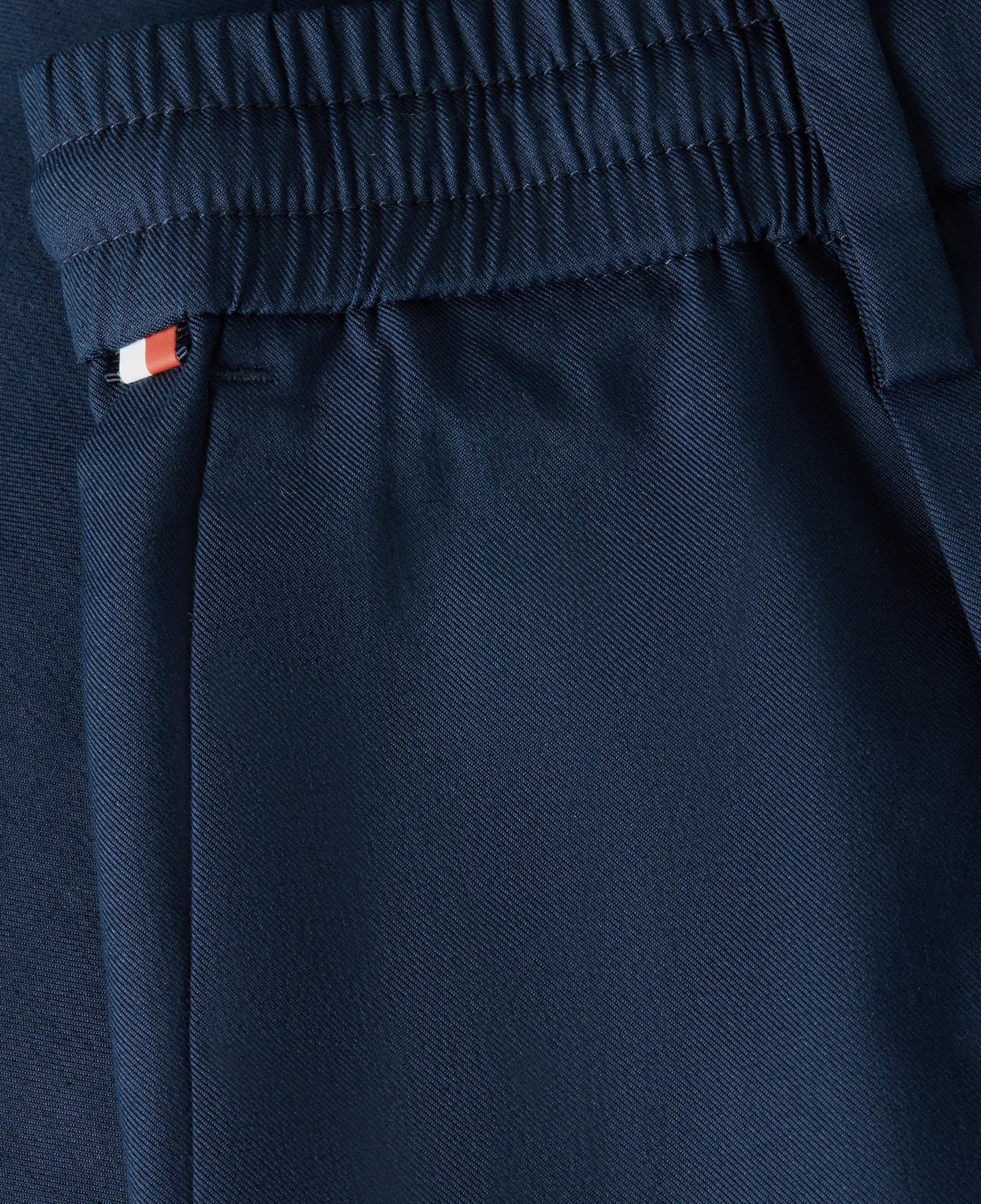 Tommy Hilfiger Harlem 3/4 El Tech Twill Erkek Mavi Pantolon