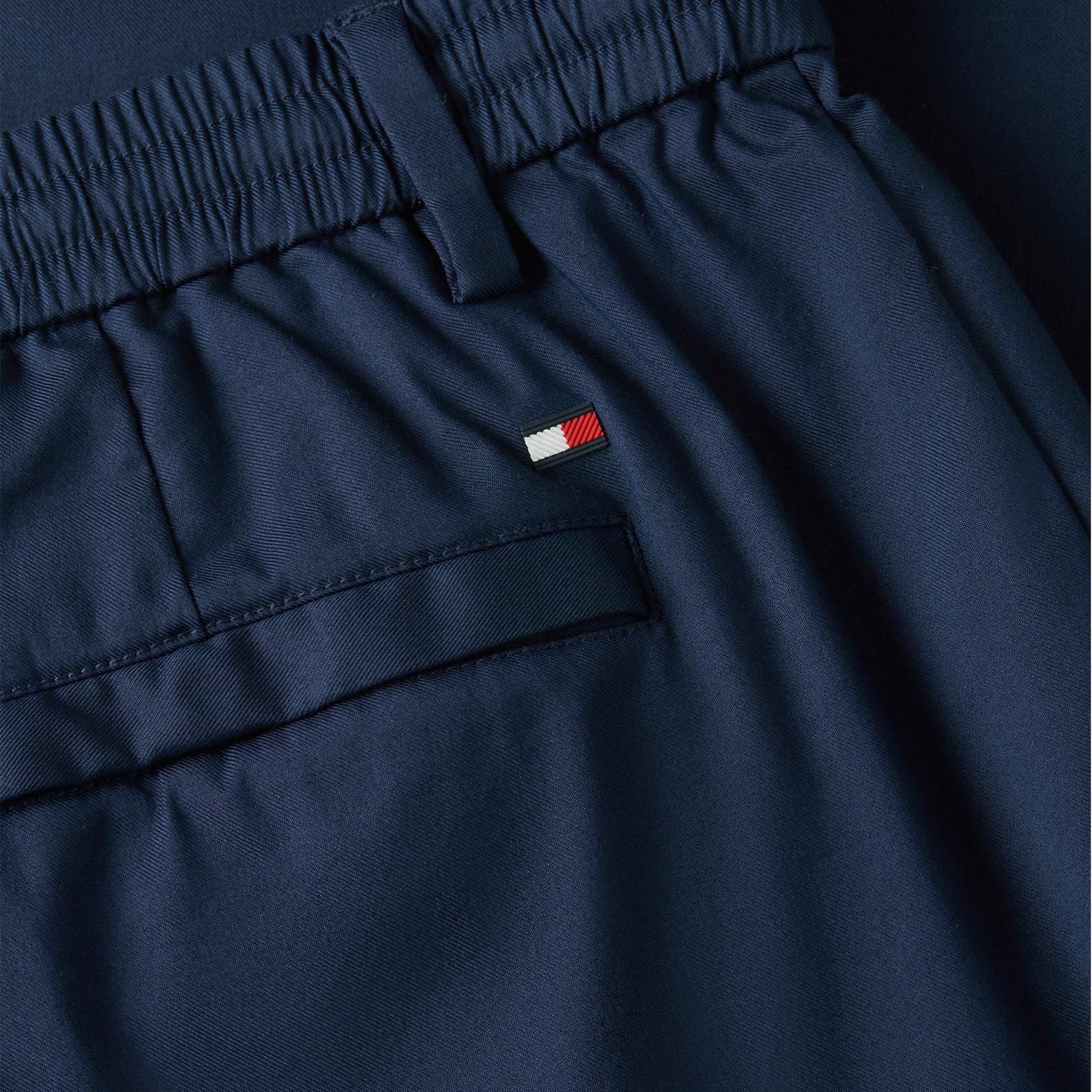 Tommy Hilfiger Harlem 3/4 El Tech Twill Erkek Mavi Pantolon