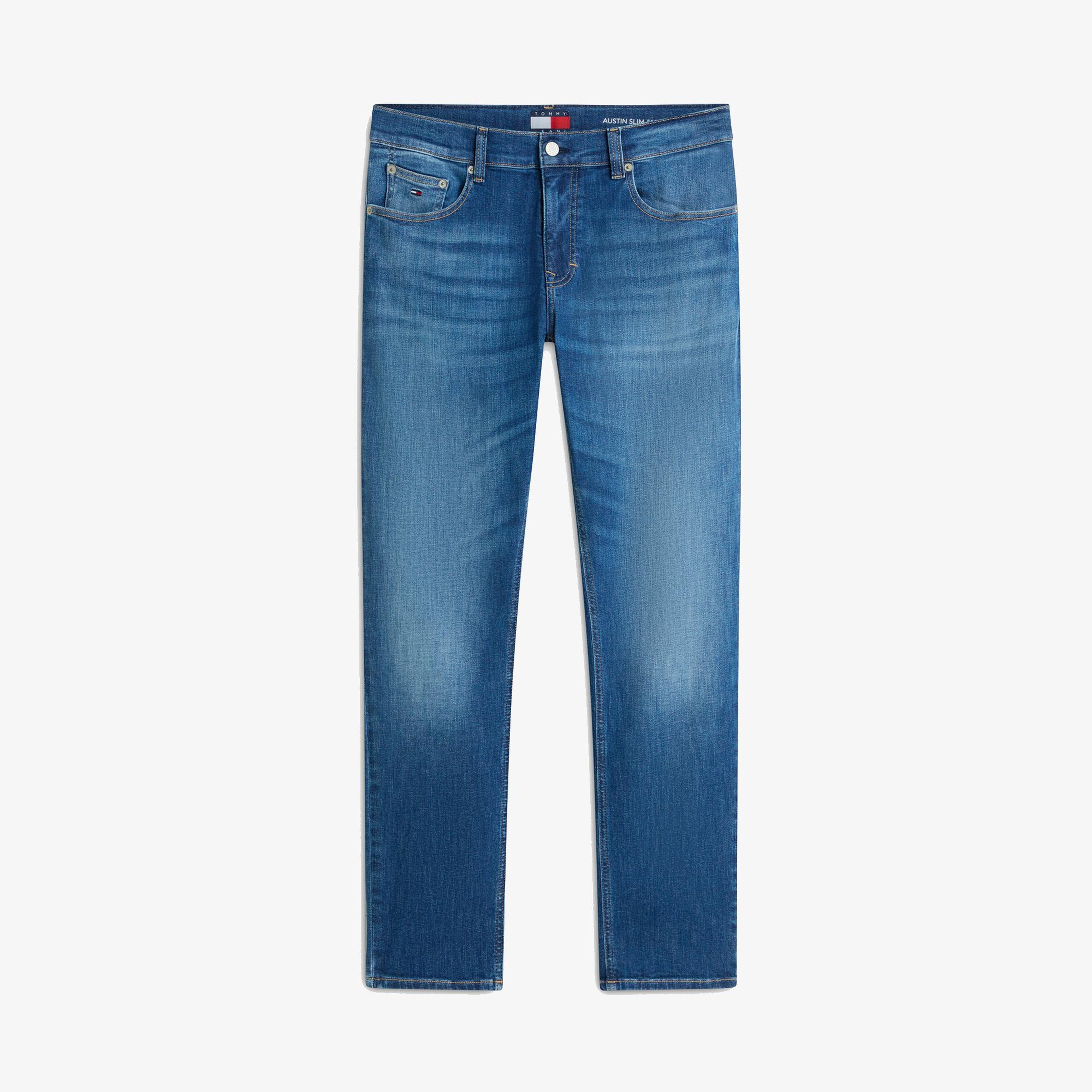 Tommy Hilfiger Austin Slim Tapered Cj1254 Erkek Mavi Jean