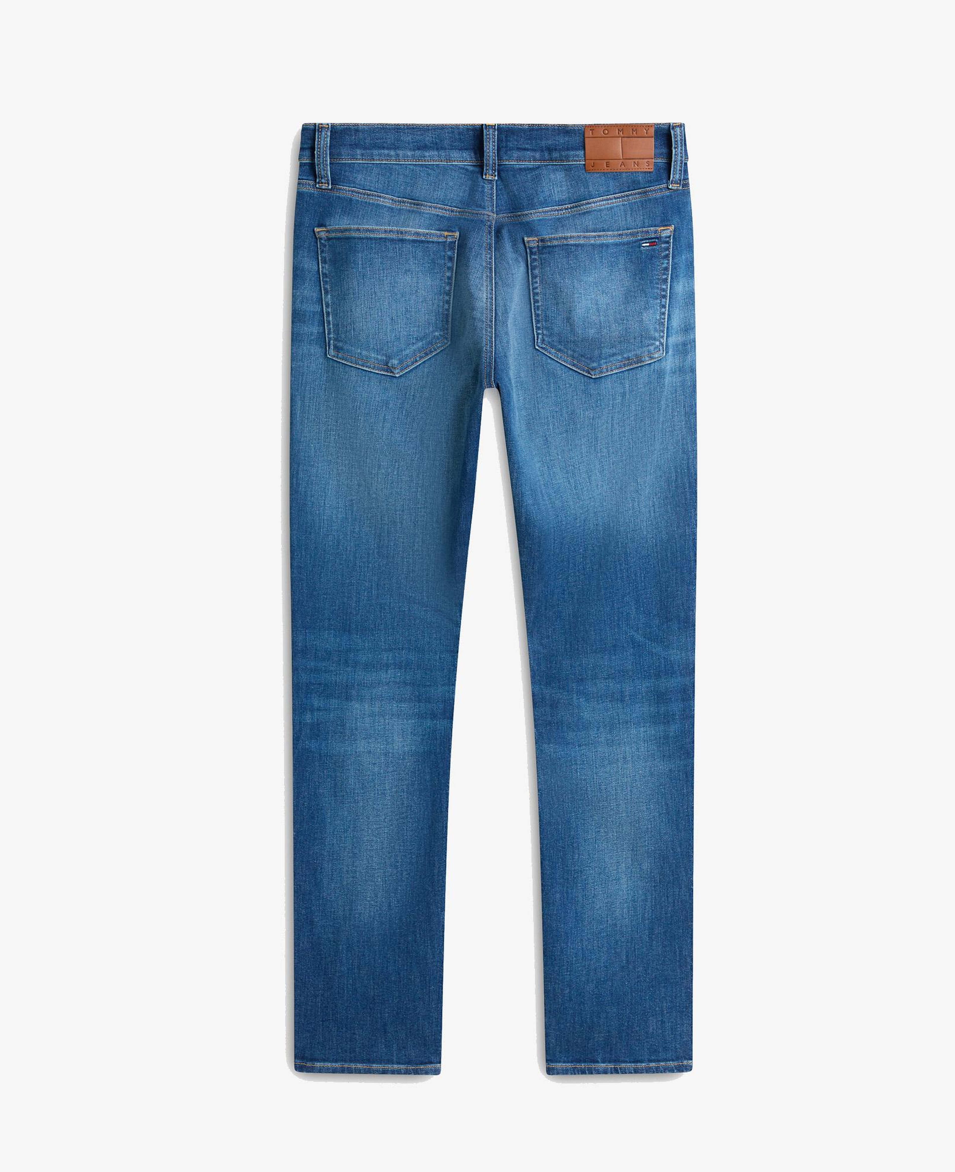 Tommy Hilfiger Austin Slim Tapered Cj1254 Erkek Mavi Jean