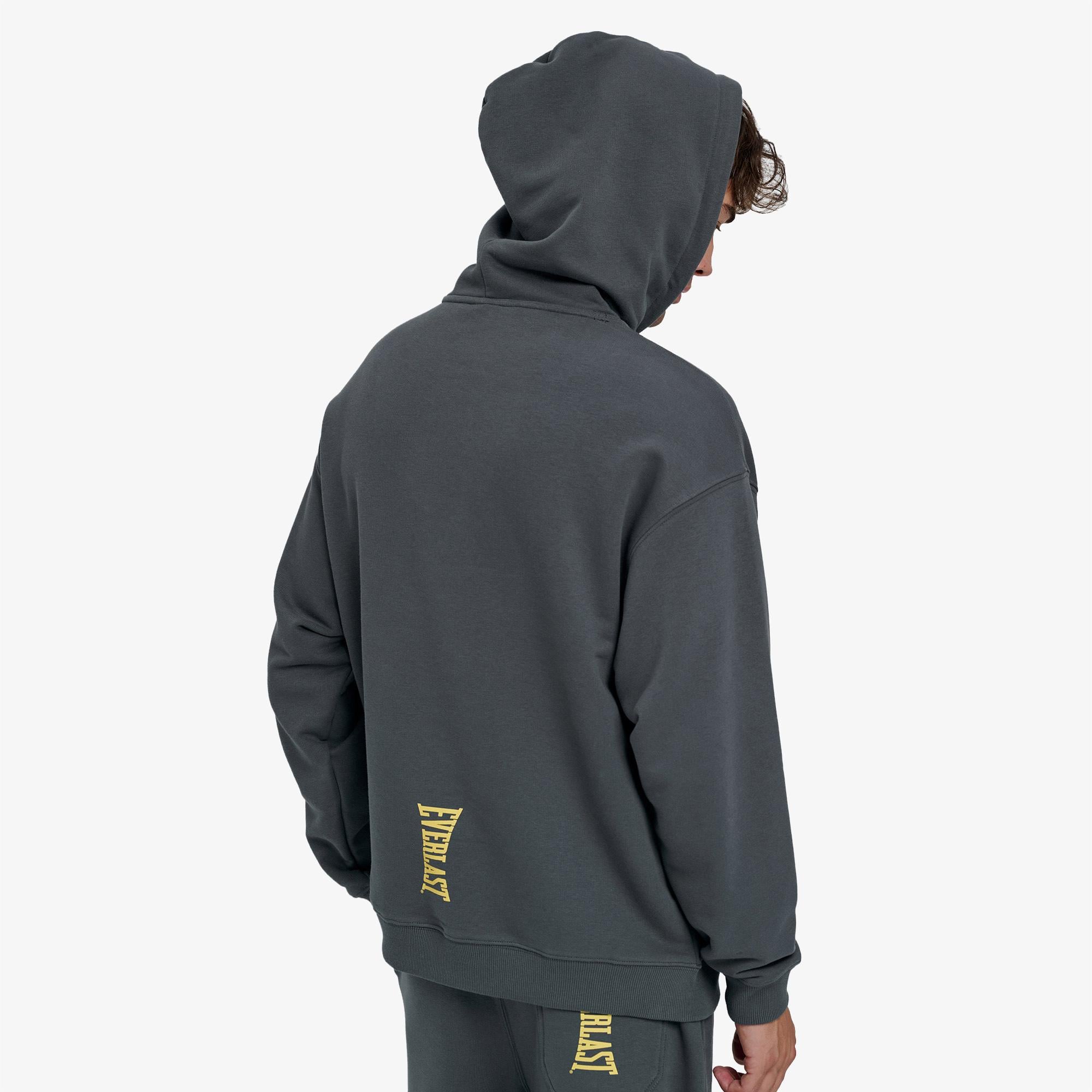 Everlast Sporting Goods Comfort Erkek Gri Günlük Sweatshirt