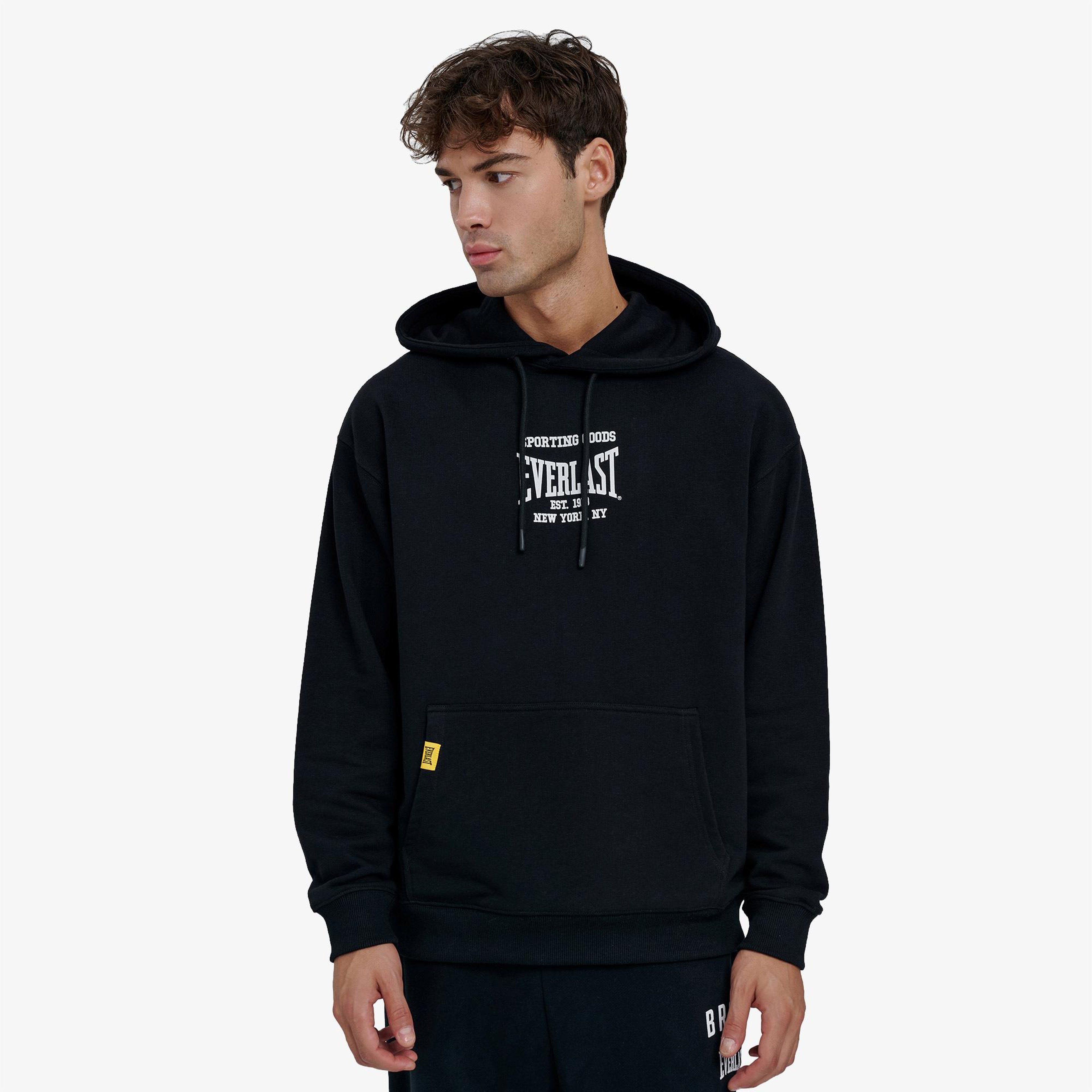 Everlast Sporting Goods Comfort Erkek Siyah Günlük Sweatshirt