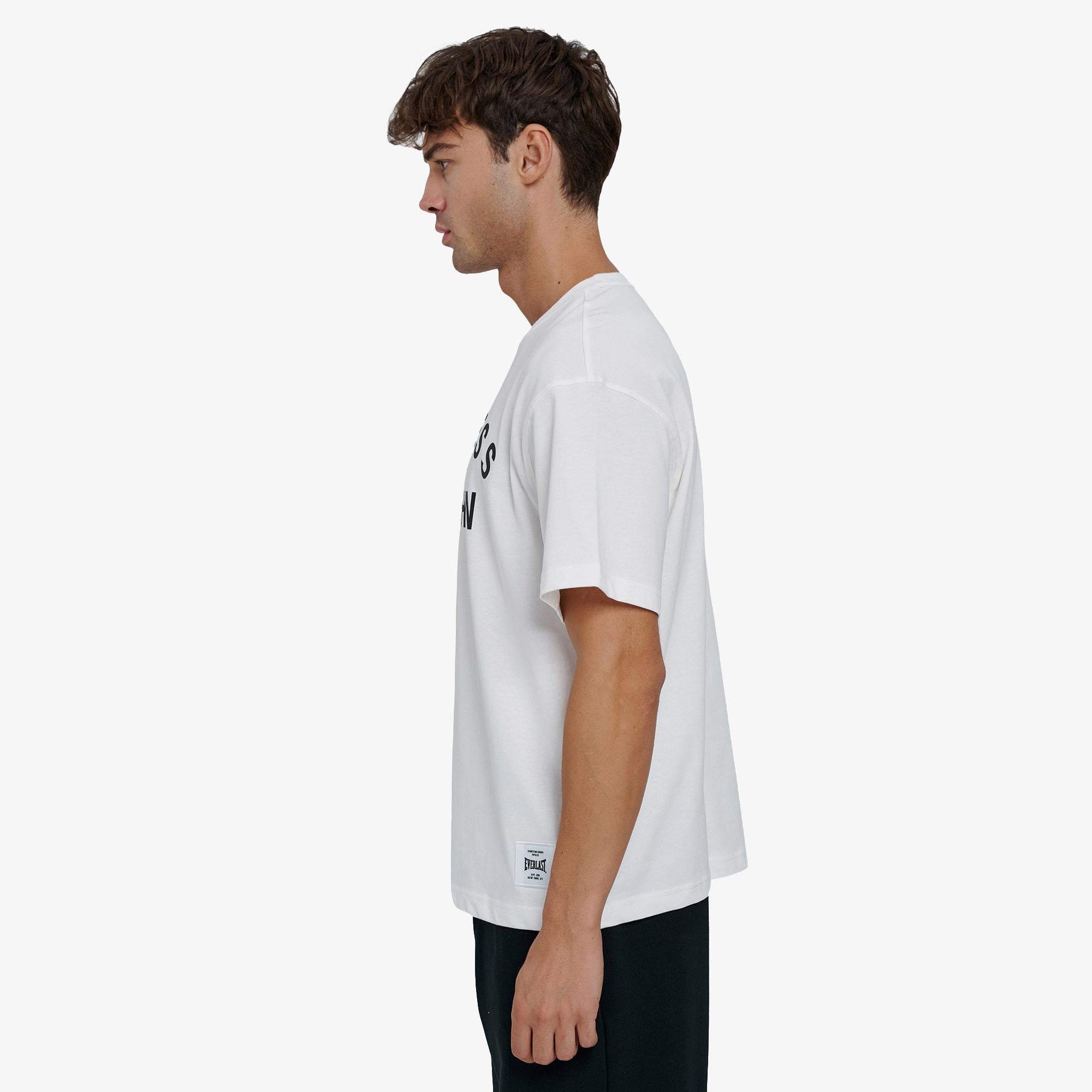 Everlast Greatness Within Comfort Erkek Beyaz Günlük T-Shirt