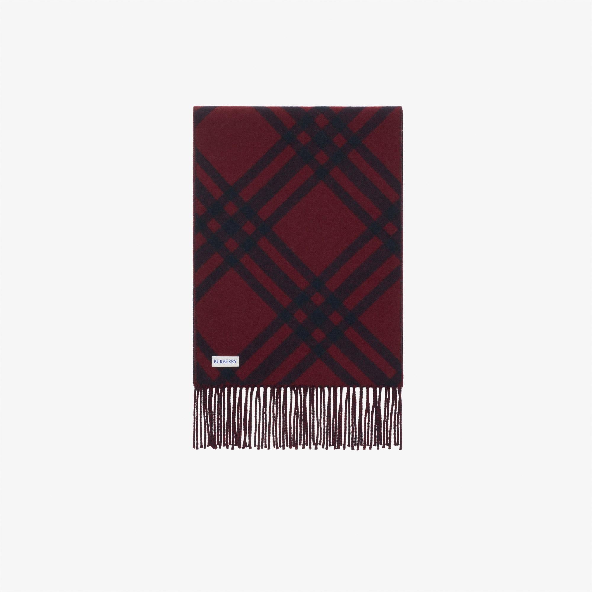 Burberry Tbar Bias Check Kadın Lacivert Atkı
