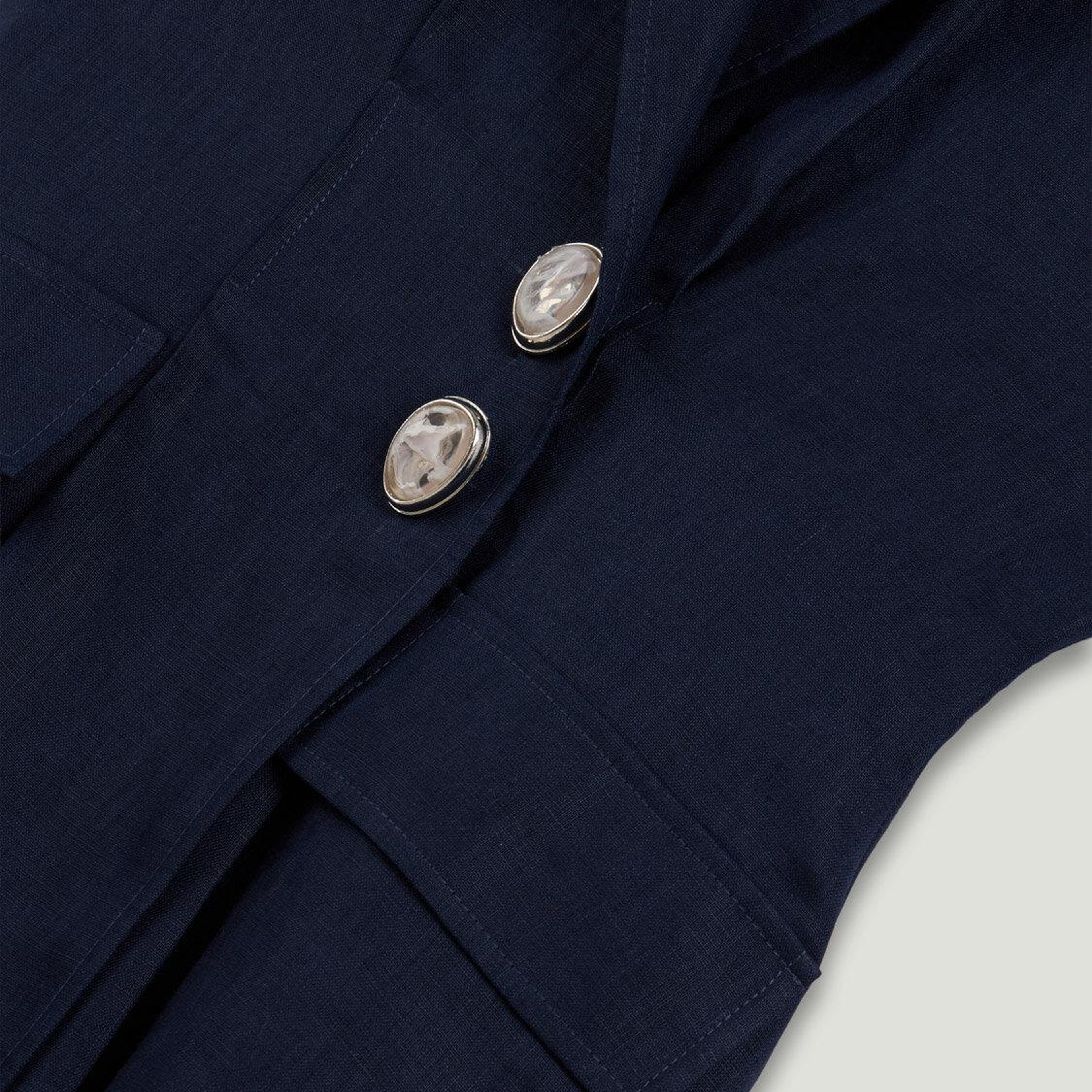 Yarım Kollu Blazer Ceket