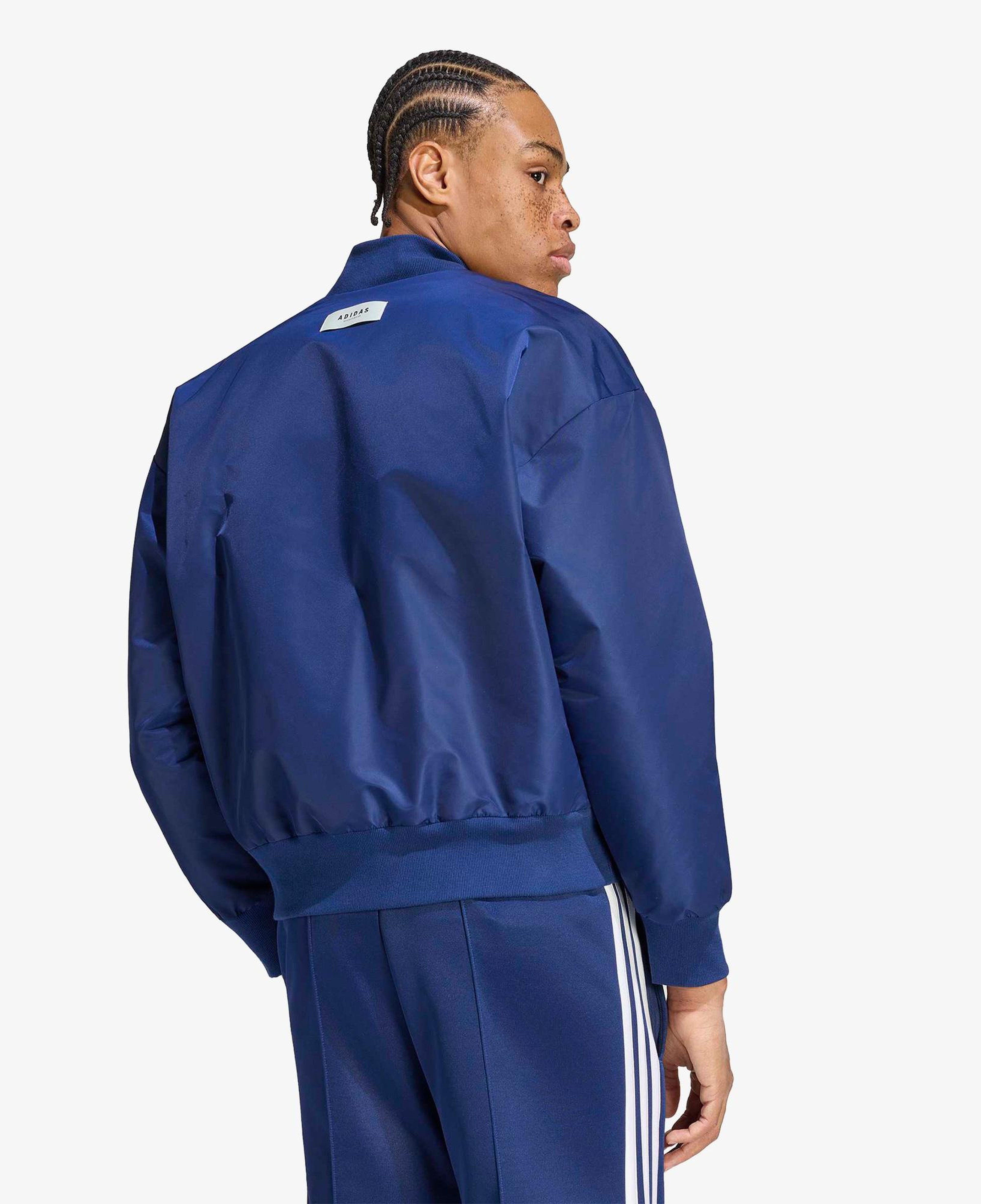 adidas Stadyum Bomber Erkek Mavi Ceket