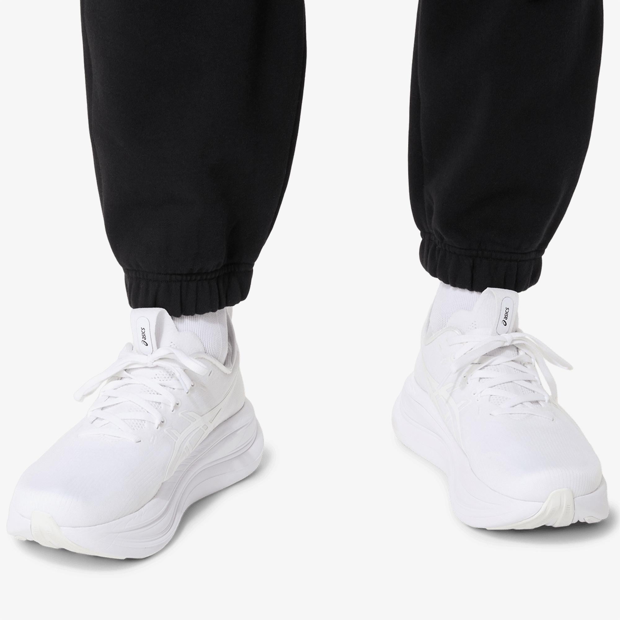 Asics Fleece Relaxed Erkek Siyah Günlük Eşofman Altı