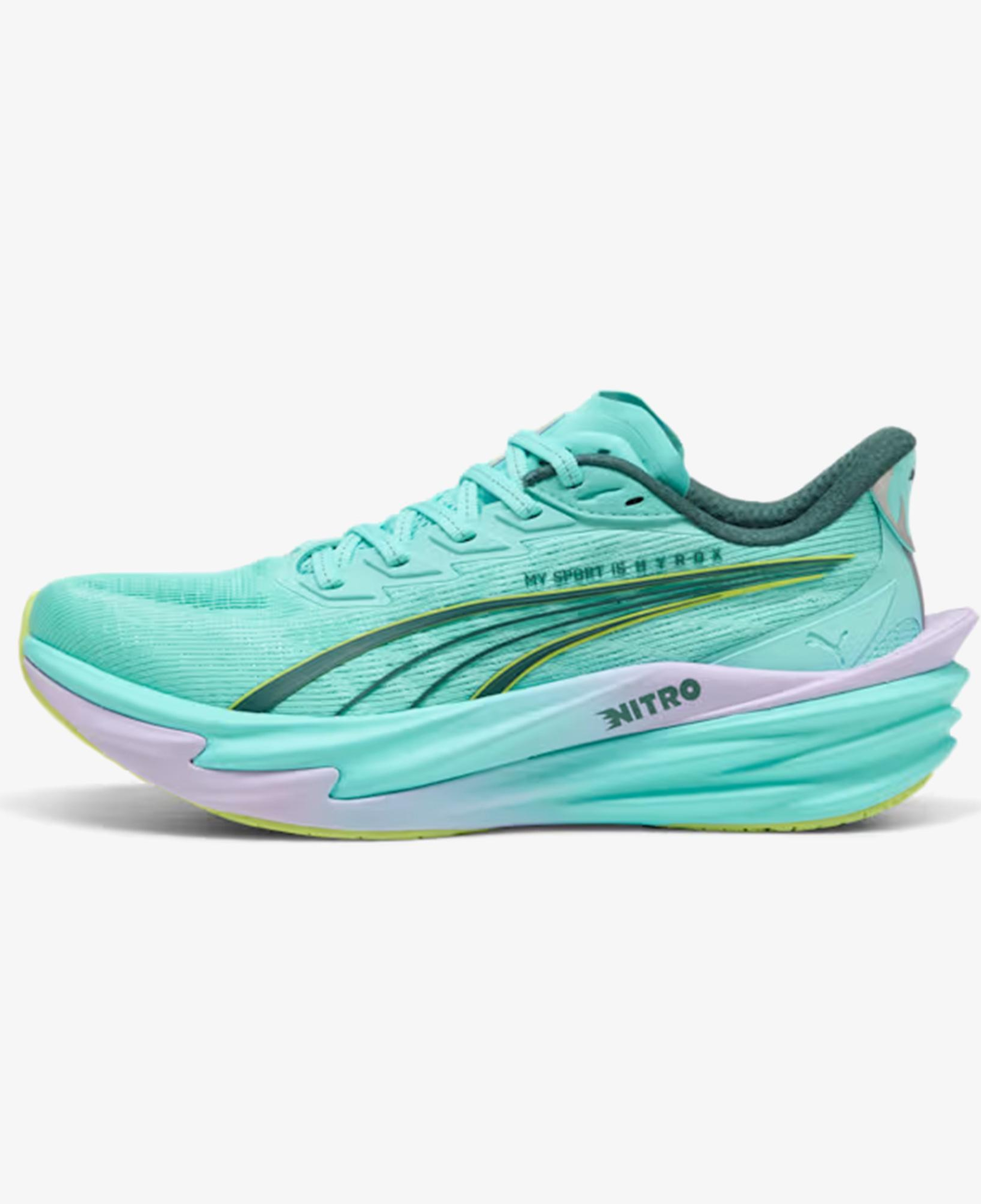 Puma x Hyrox Deviate Nitro 4 Kadın Yeşil Koşu Ayakkabısı