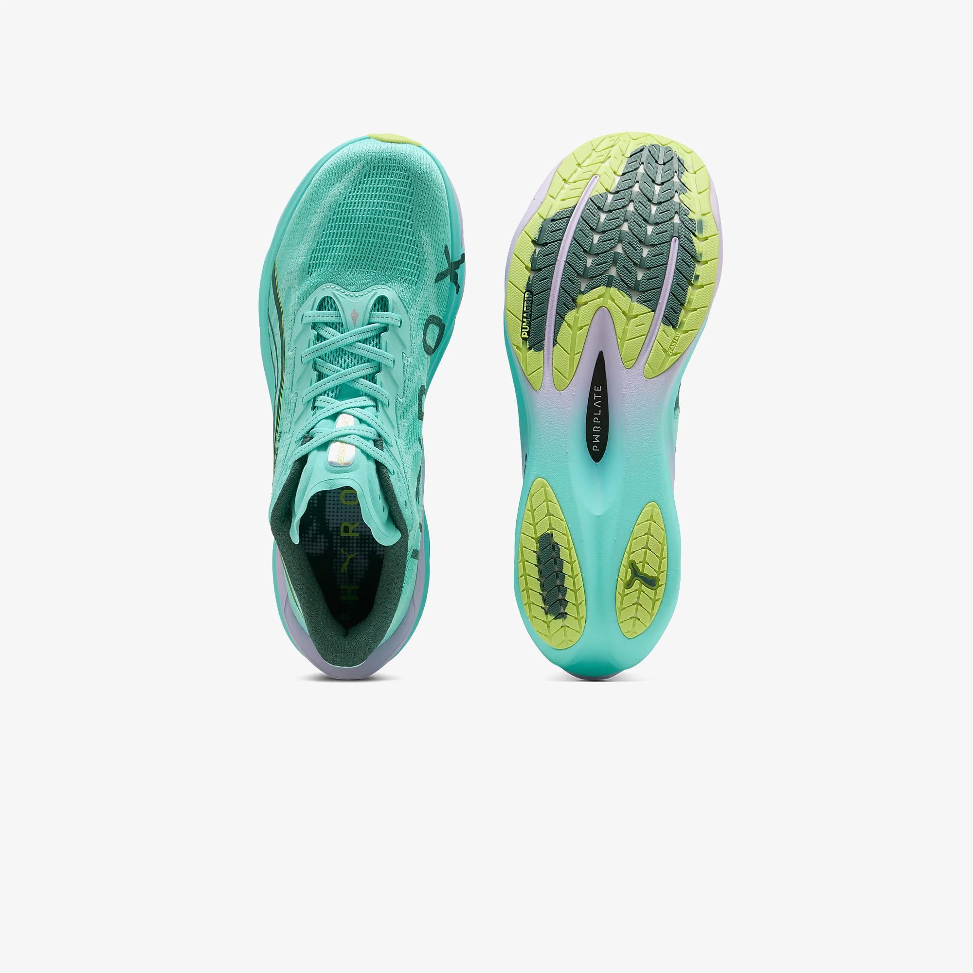 Puma x Hyrox Deviate Nitro 4 Erkek Yeşil Koşu Ayakkabısı
