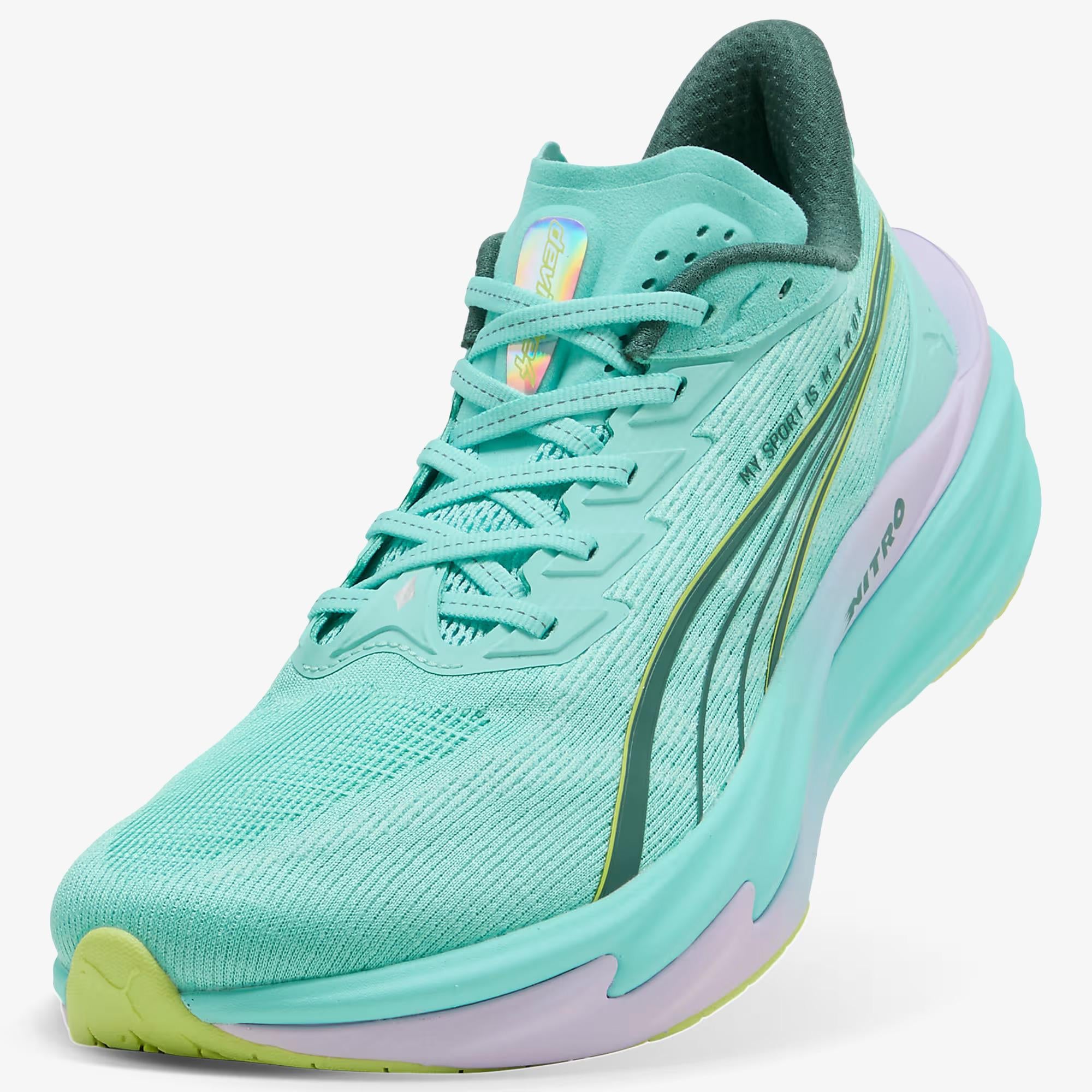 Puma x Hyrox Deviate Nitro 4 Erkek Yeşil Koşu Ayakkabısı