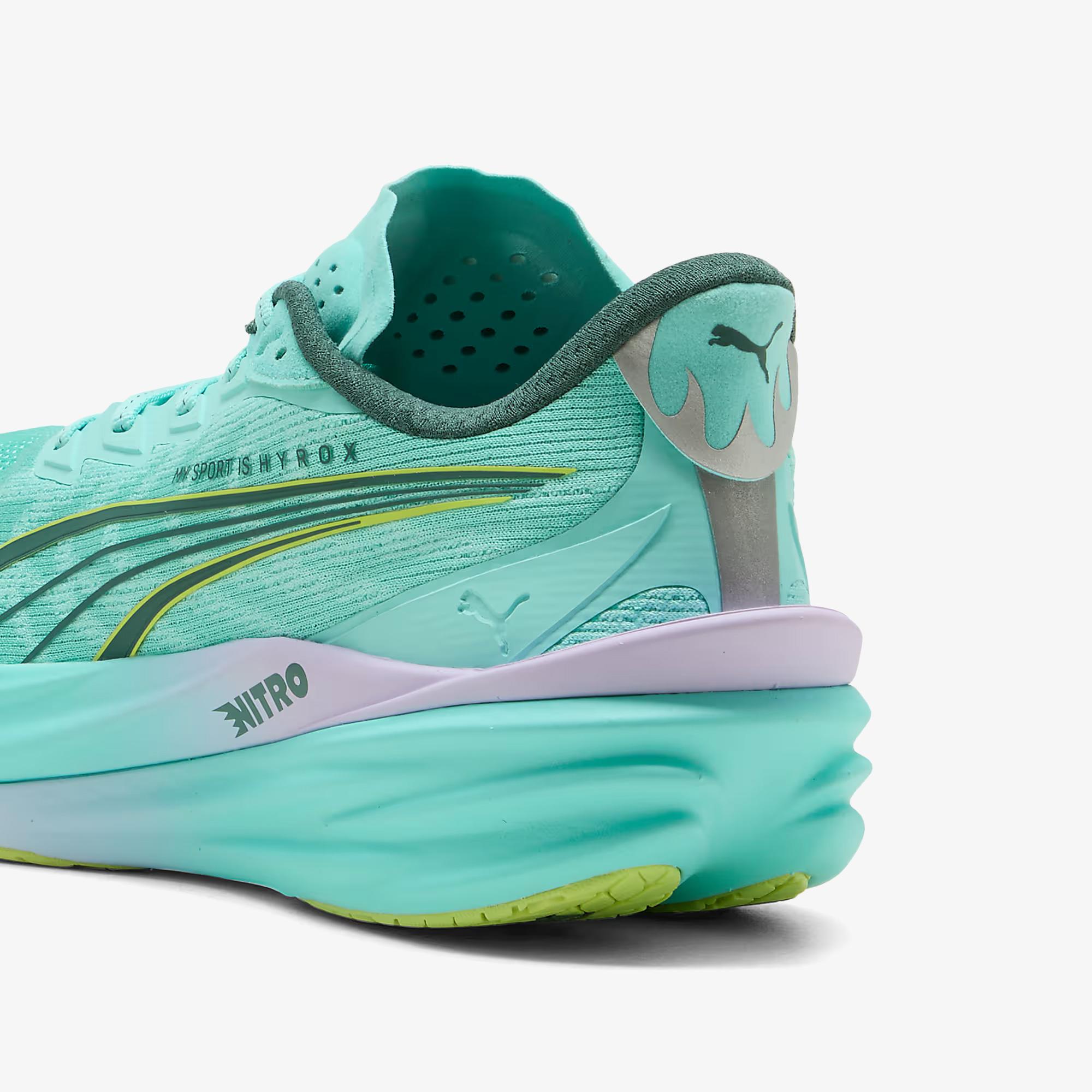 Puma x Hyrox Deviate Nitro 4 Erkek Yeşil Koşu Ayakkabısı