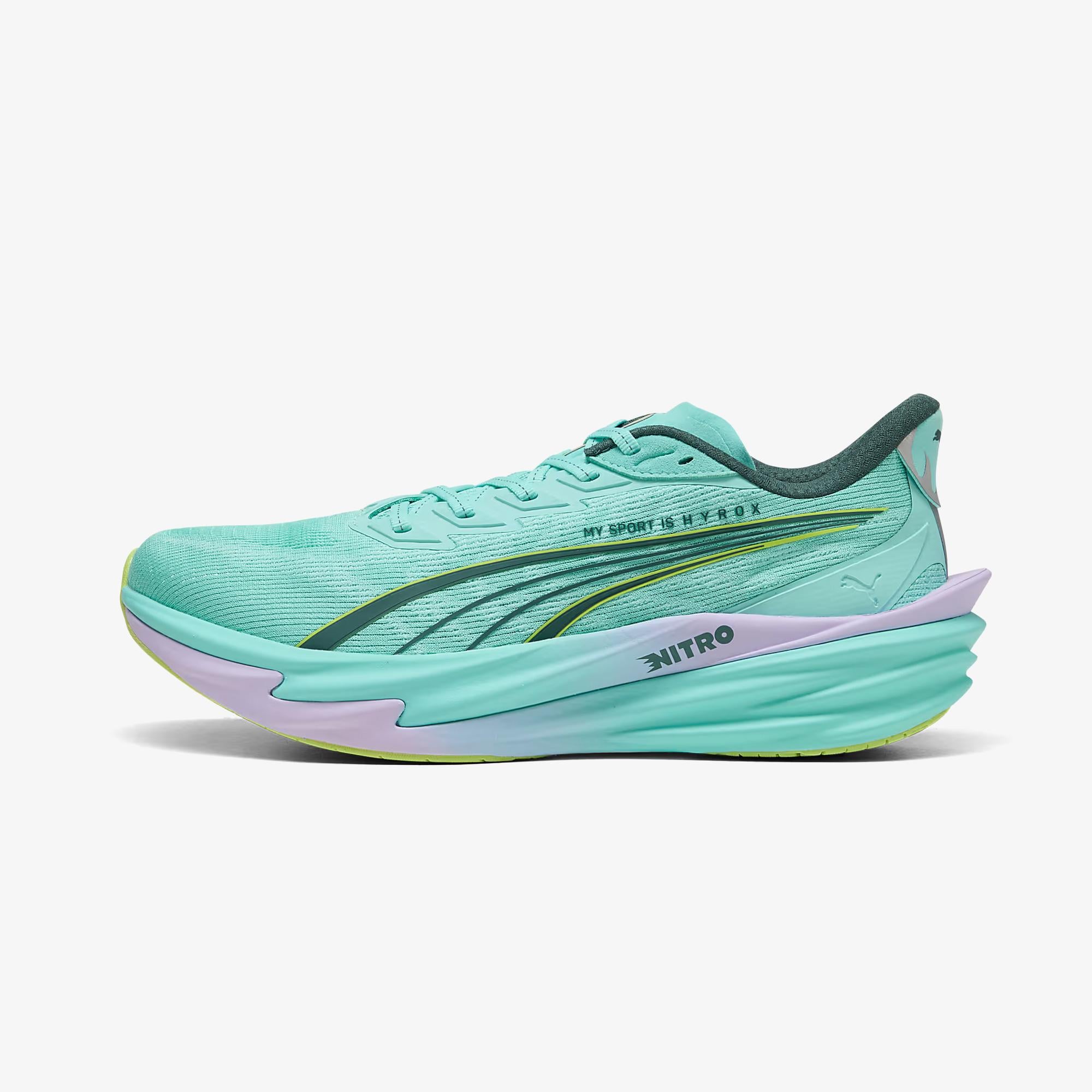 Puma x Hyrox Deviate Nitro 4 Erkek Yeşil Koşu Ayakkabısı