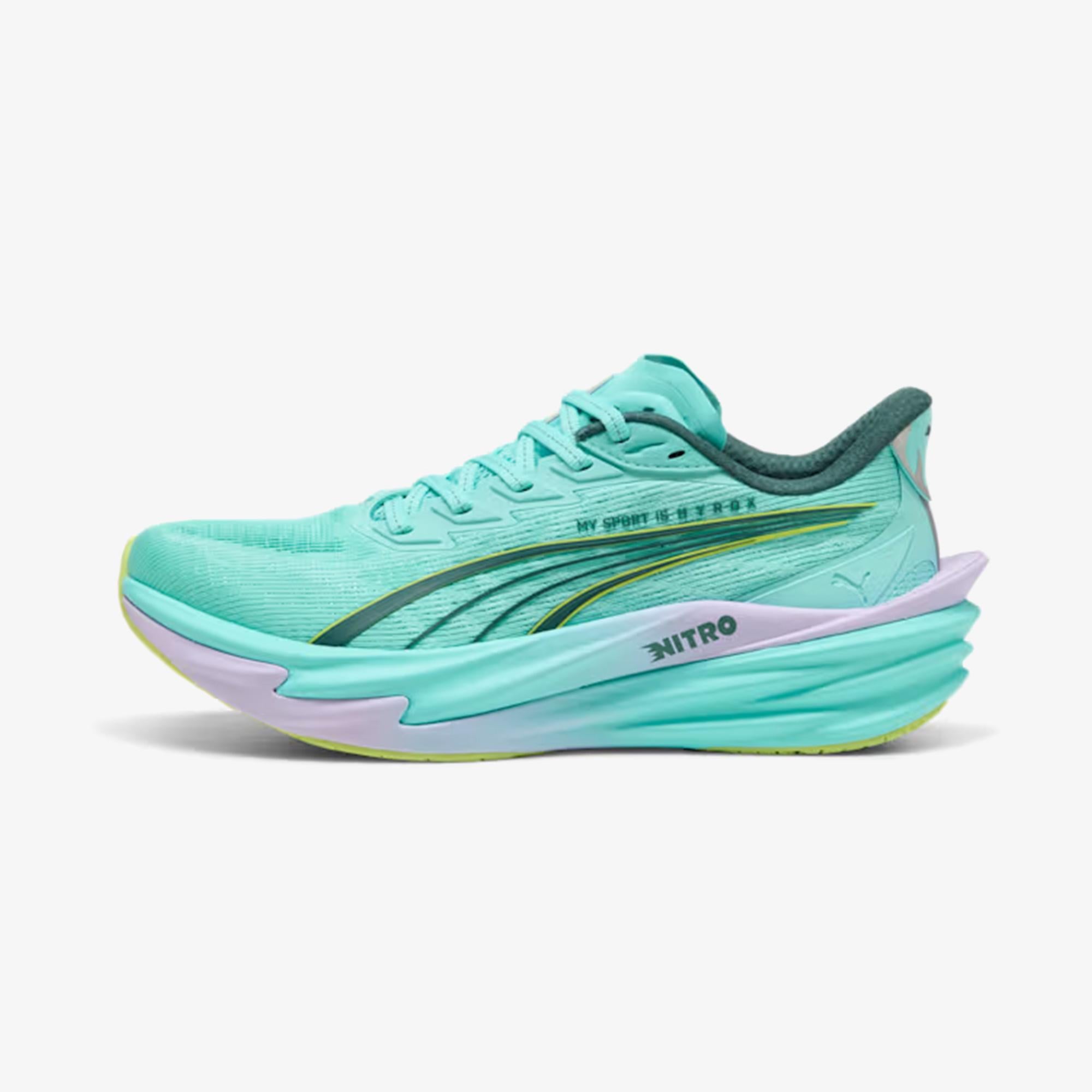 Puma x Hyrox Deviate Nitro 4 Kadın Yeşil Koşu Ayakkabısı
