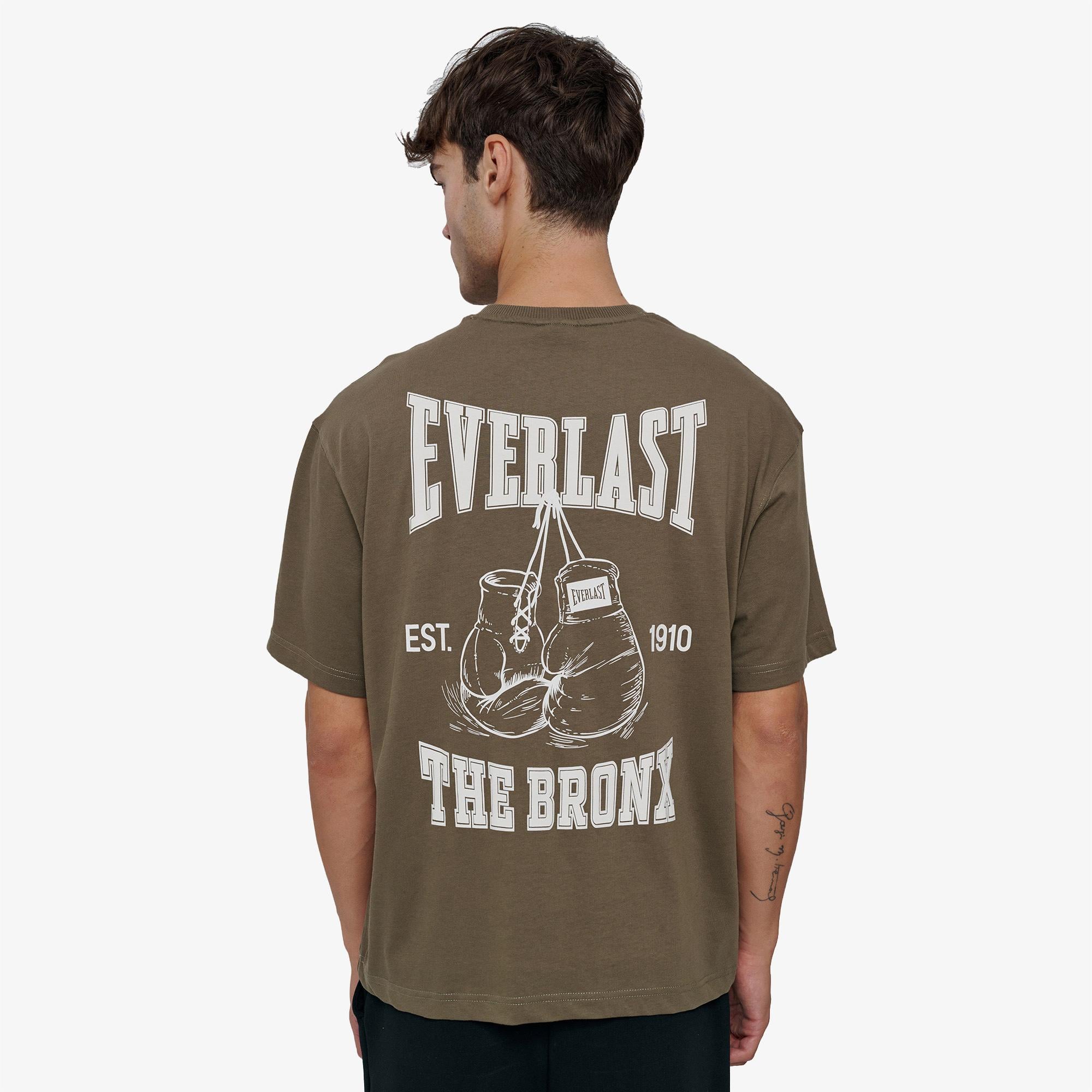 Everlast Graphic Gloves Comfort Erkek Kahverengi Günlük T-Shirt