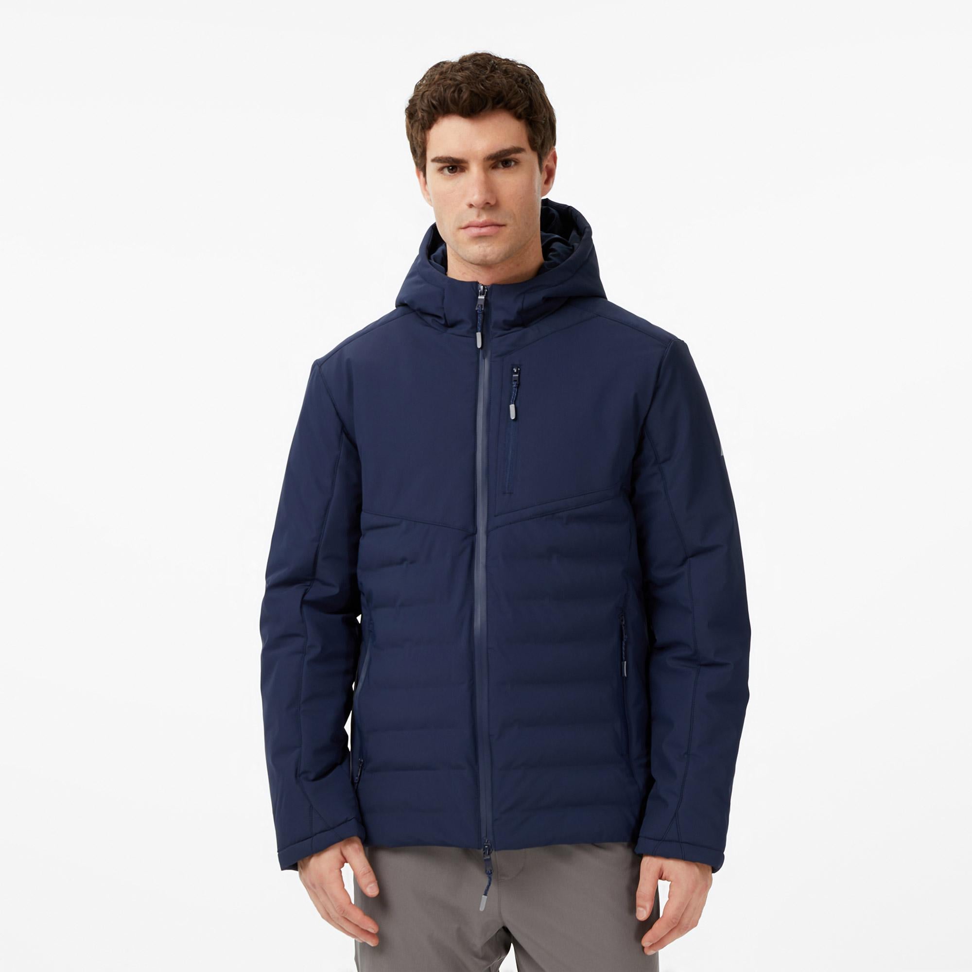 Nautica Erkek Lacivert Regular Fit Mont