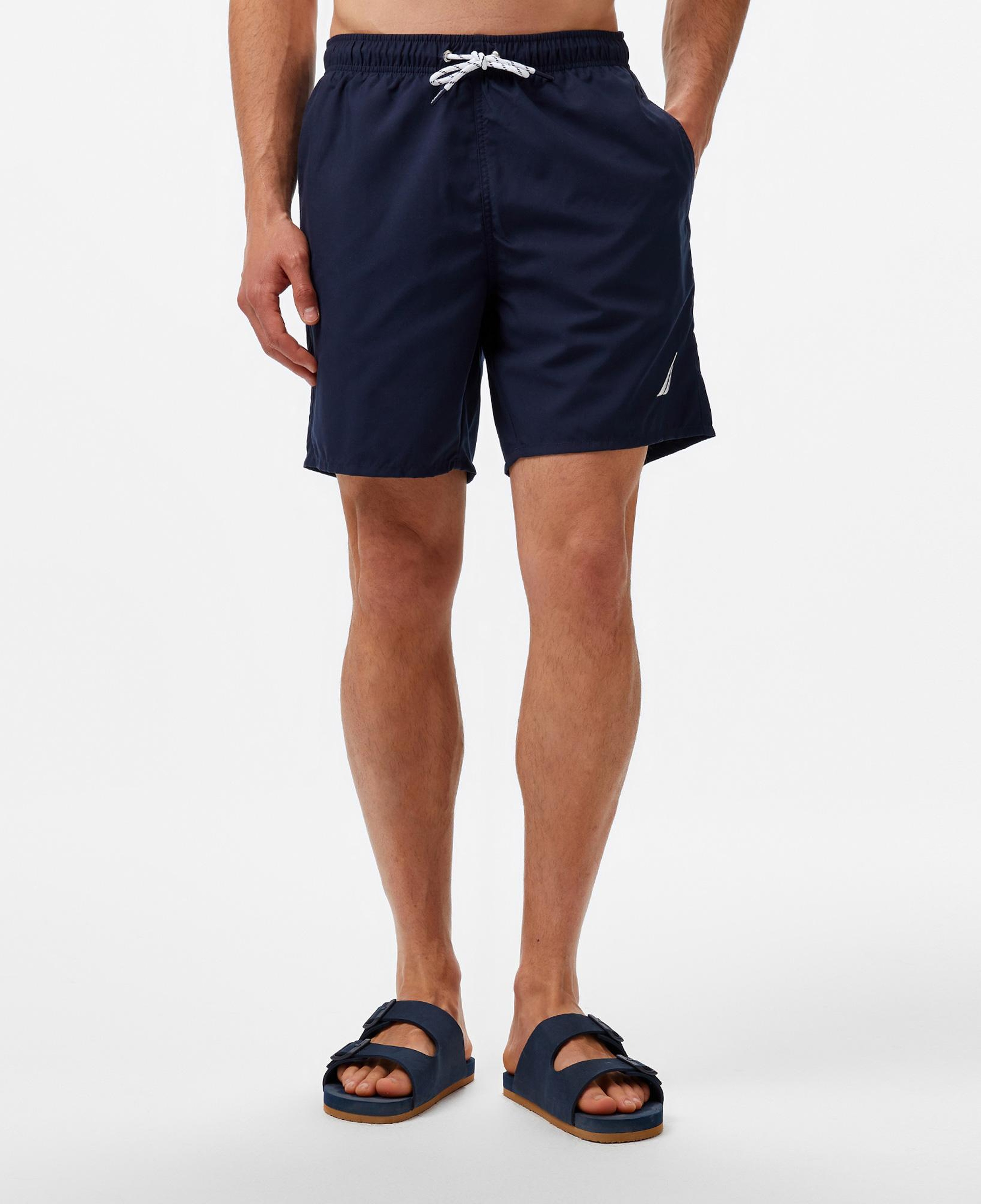 Nautica Erkek Lacivert Regular Fit Deniz Şortu