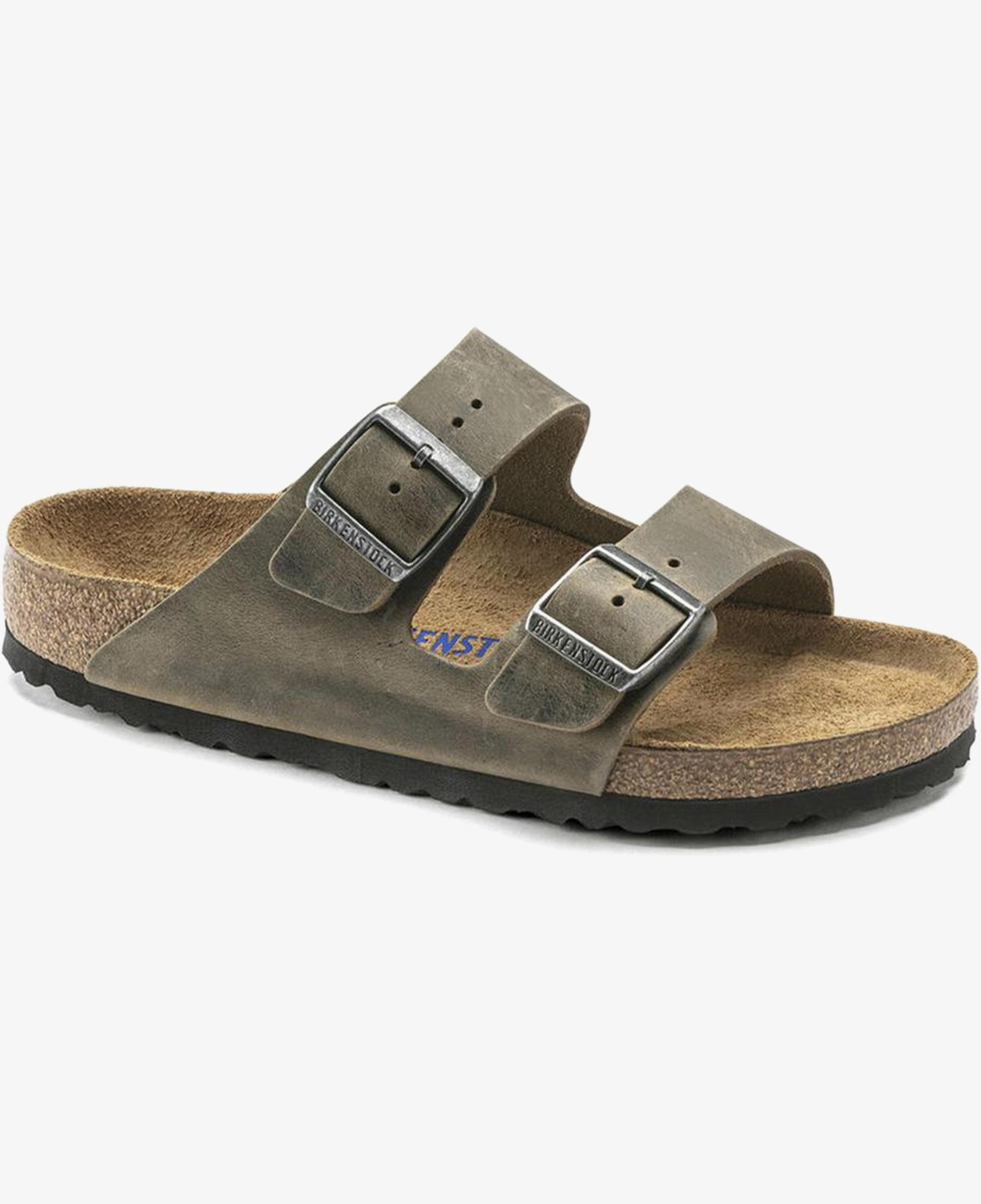 Birkenstock Arizona Sfb Leoi Erkek Haki Terlik