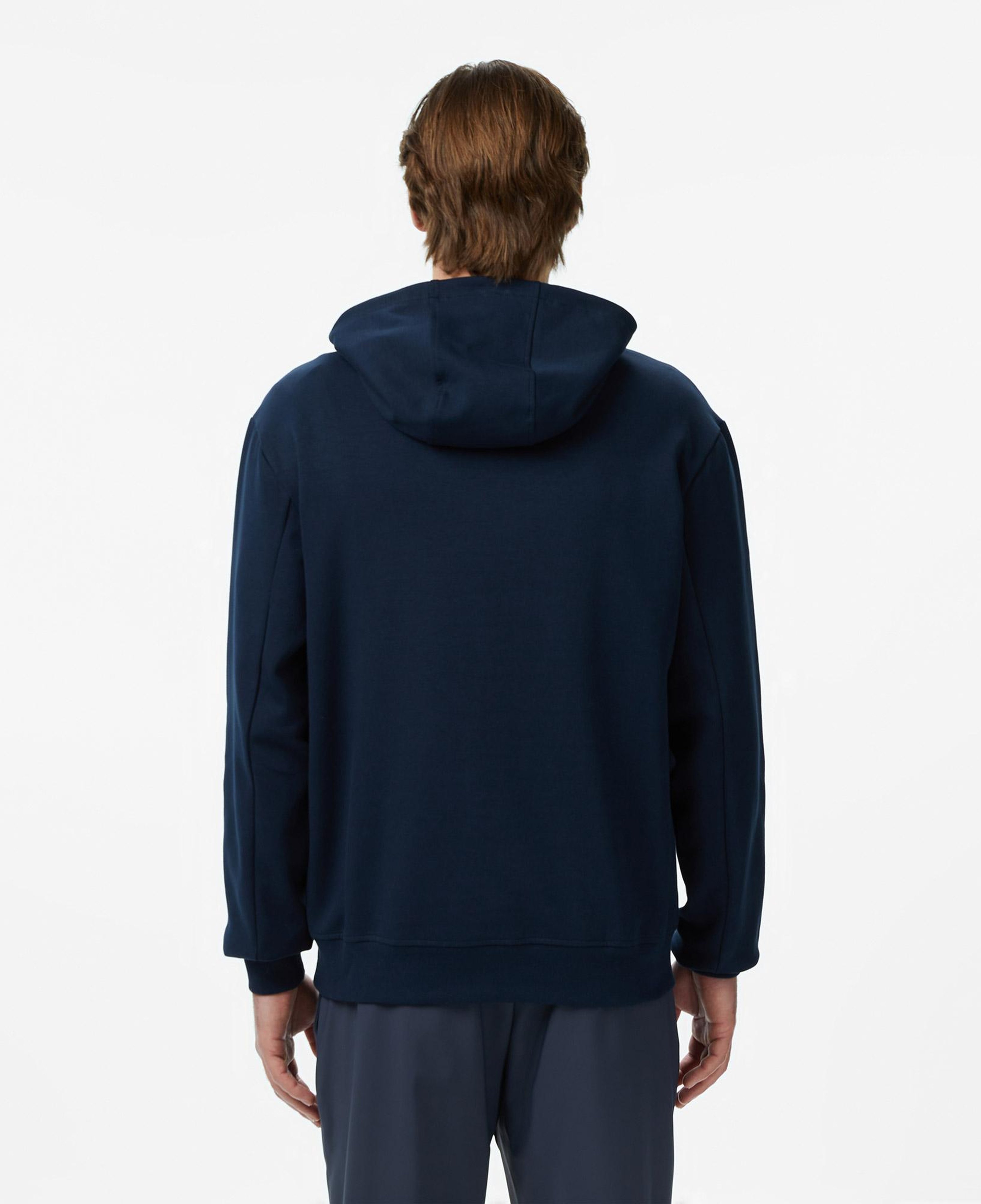 Nautica Erkek Lacivert Regular Fit Kapüşonlu Sweatshirt