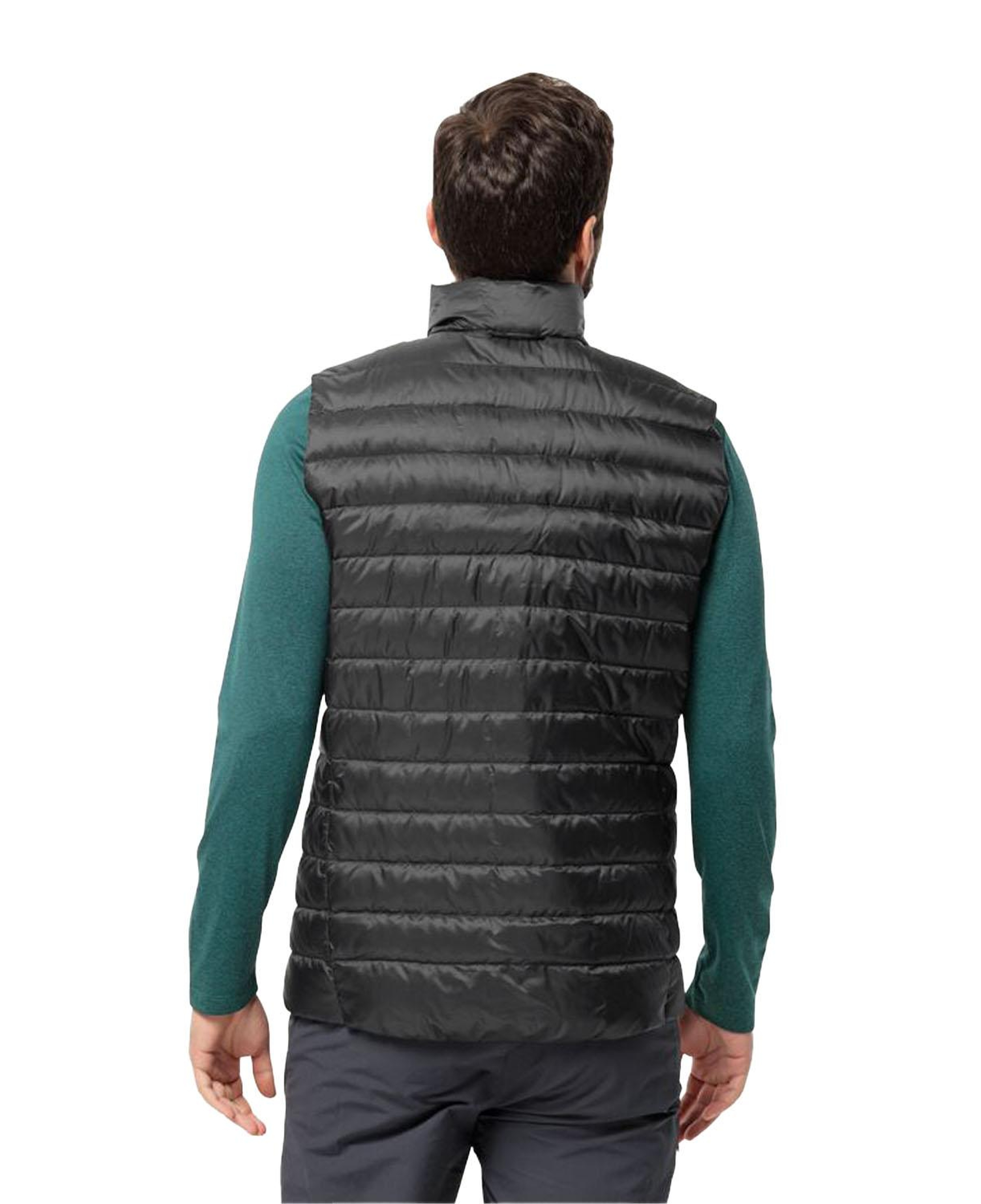 Jack Wolfskin Pilvi Do Vest Rds Erkek Siyah Yelek