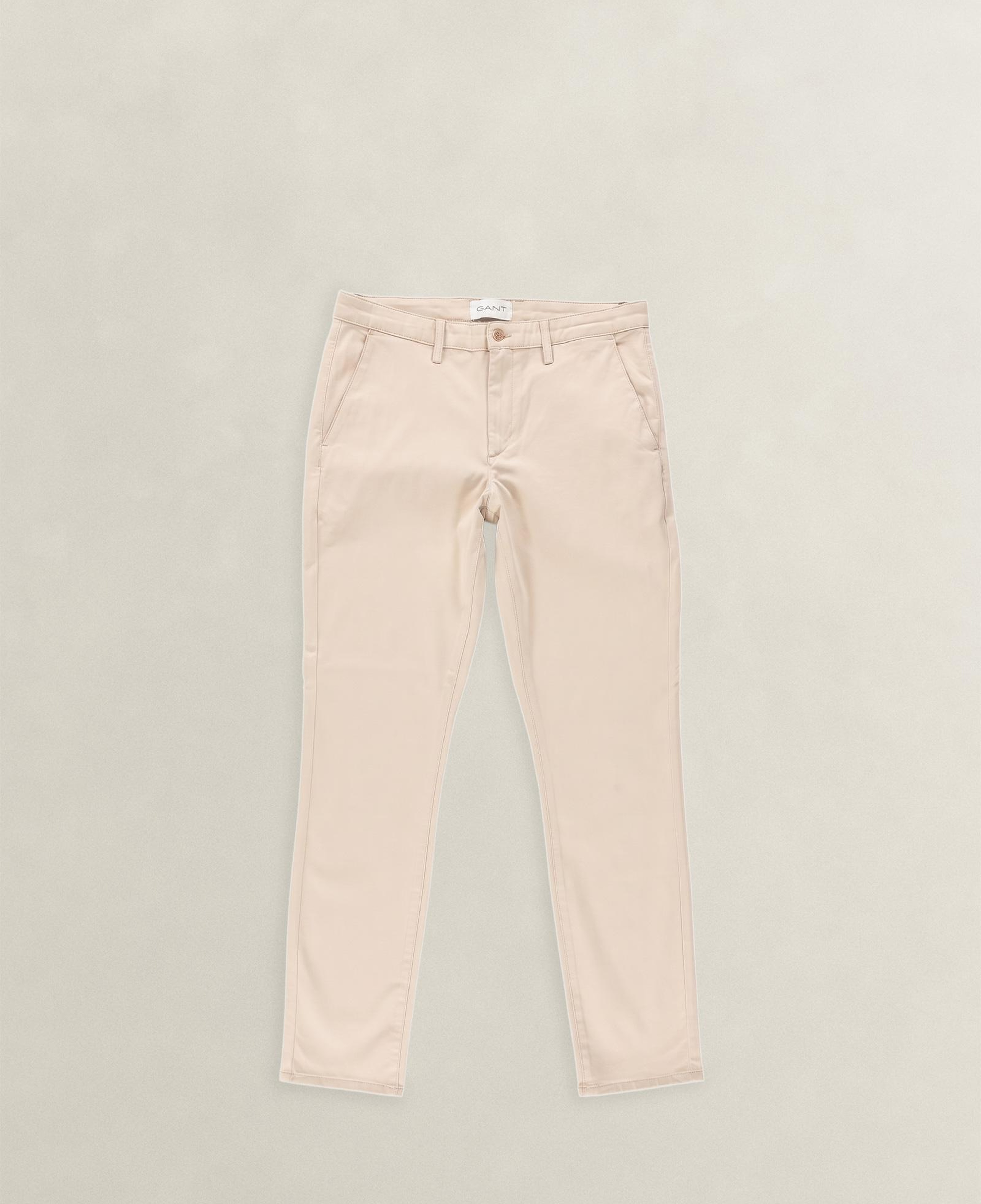 GANT Erkek Krem Slim Fit Pantolon
