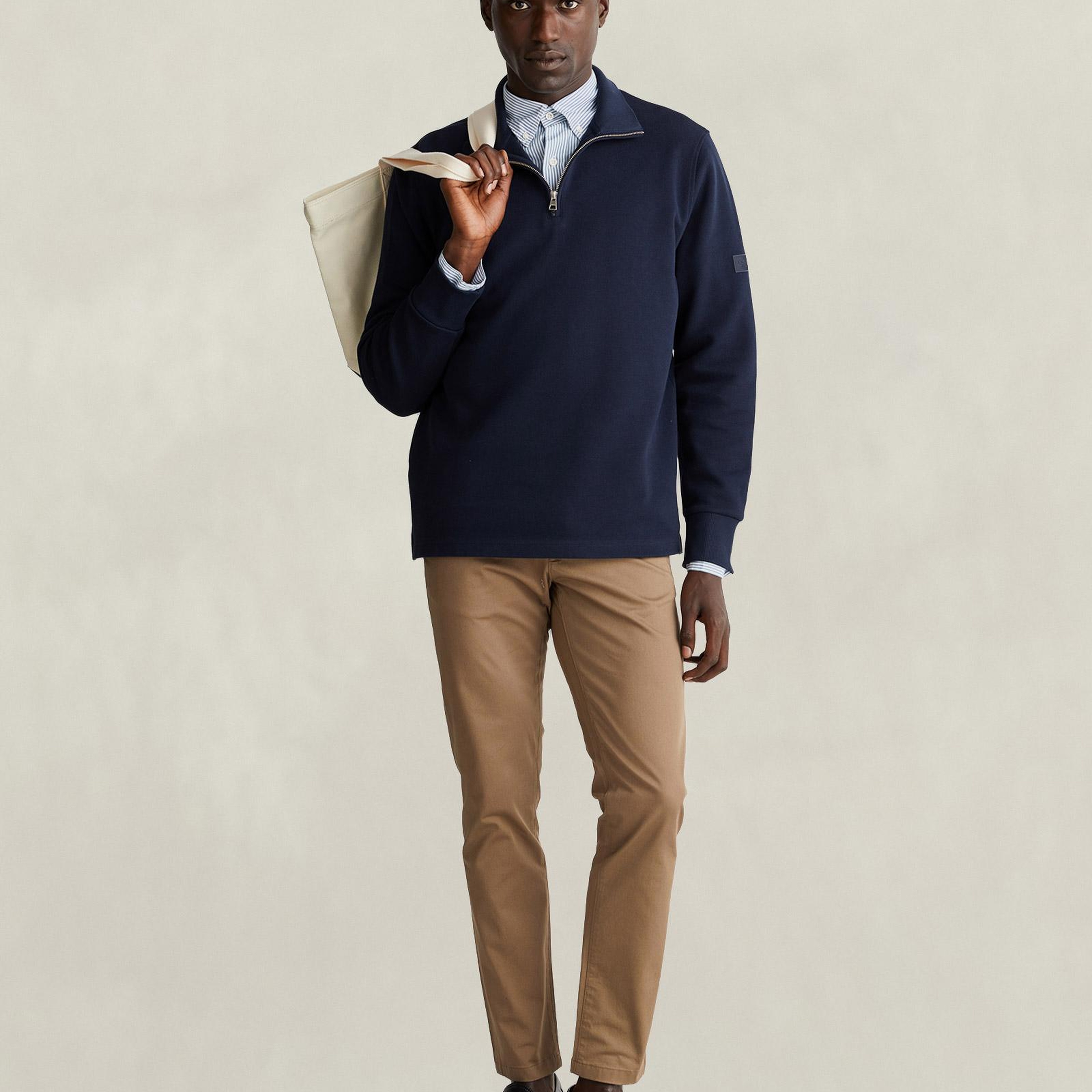 GANT Erkek Lacivert Sweatshirt