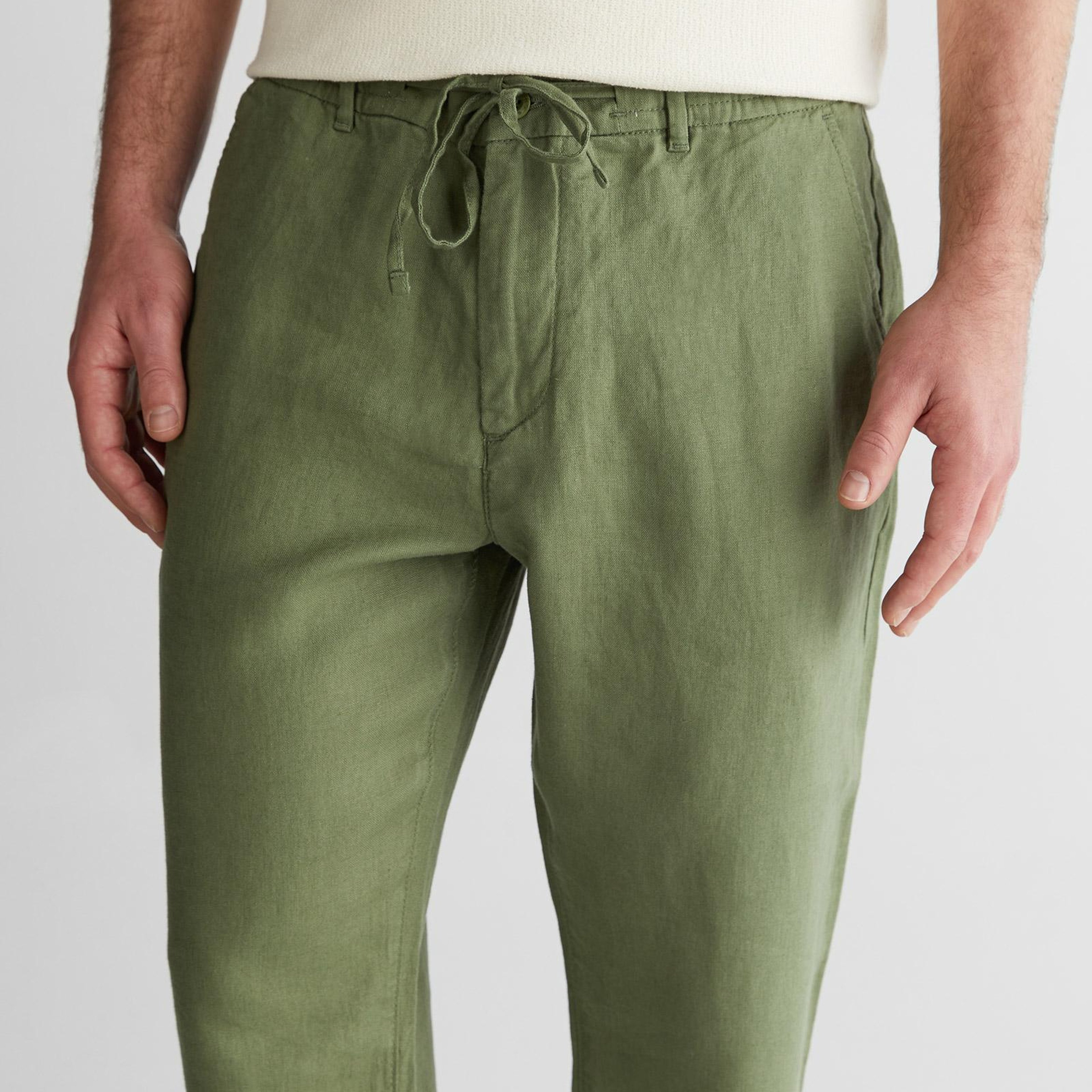 GANT Erkek Yeşil Regular Fit Pantolon