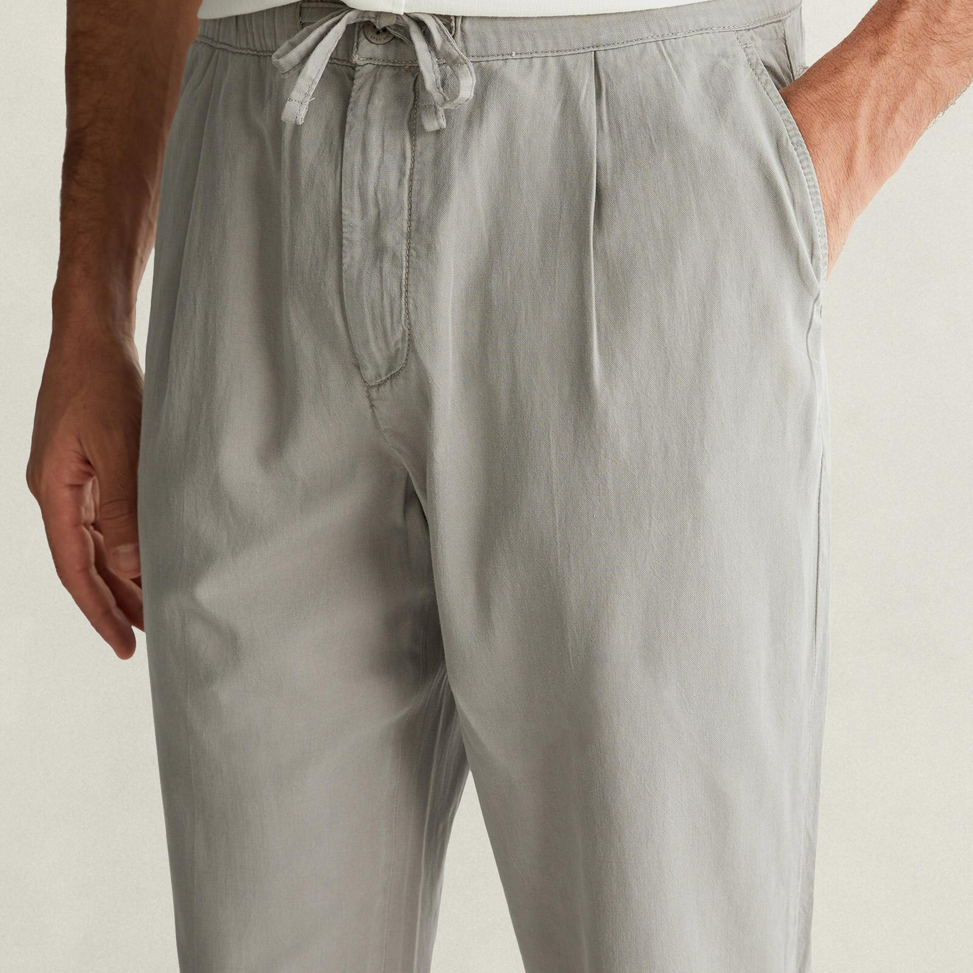 GANT Erkek Gri Regular Fit Jogger Pantolon