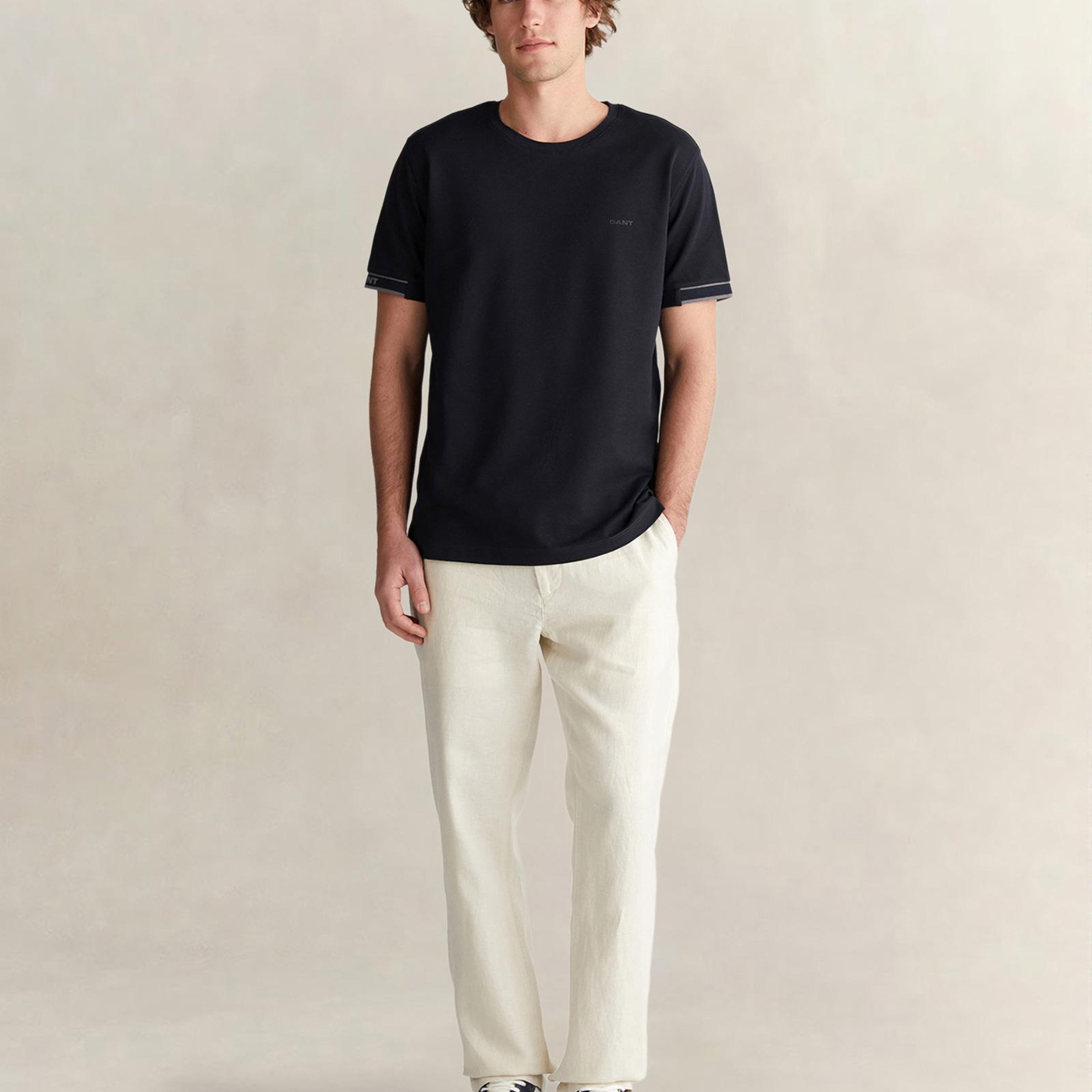 GANT Erkek Bej Regular Fit Pantolon