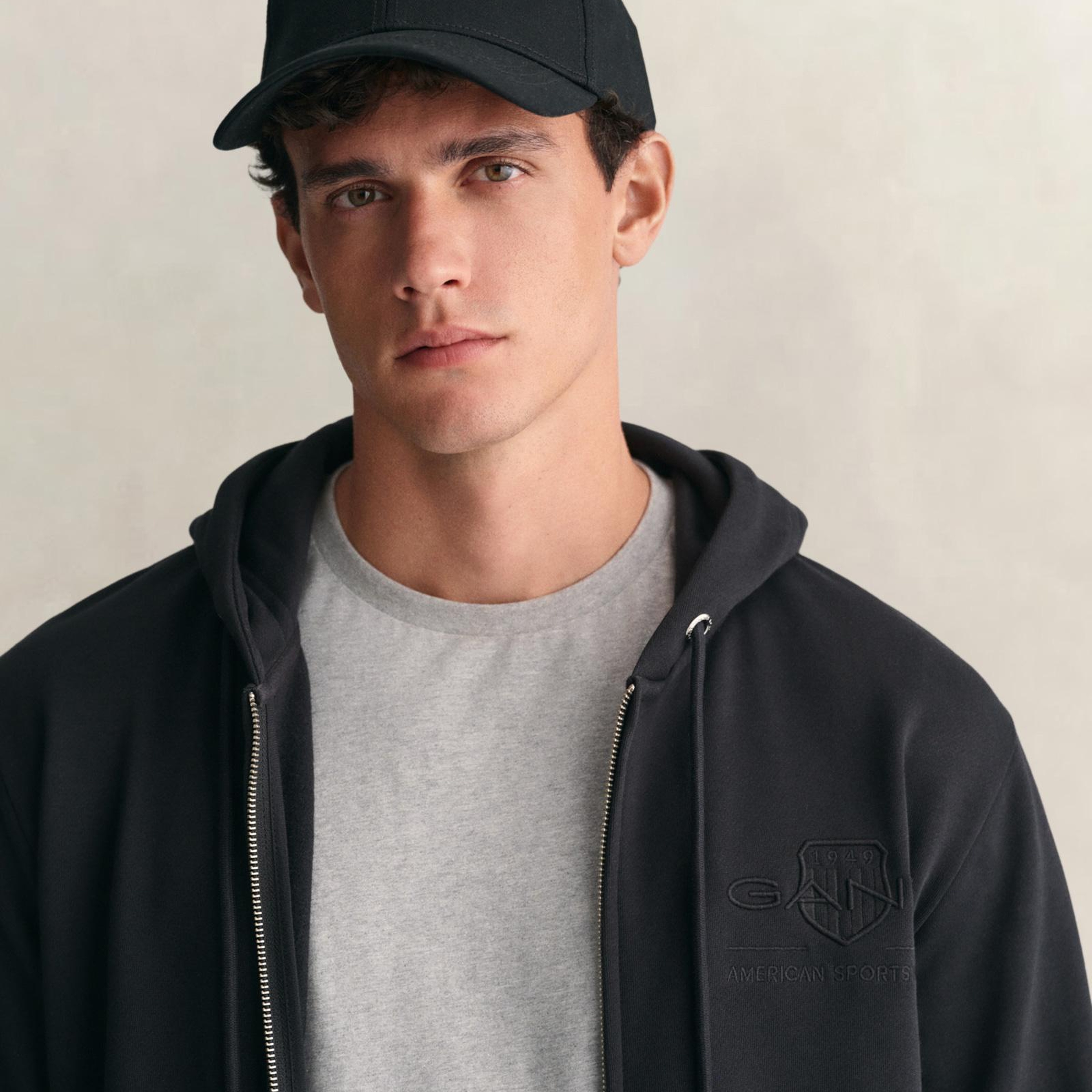GANT Unisex Siyah Şapka