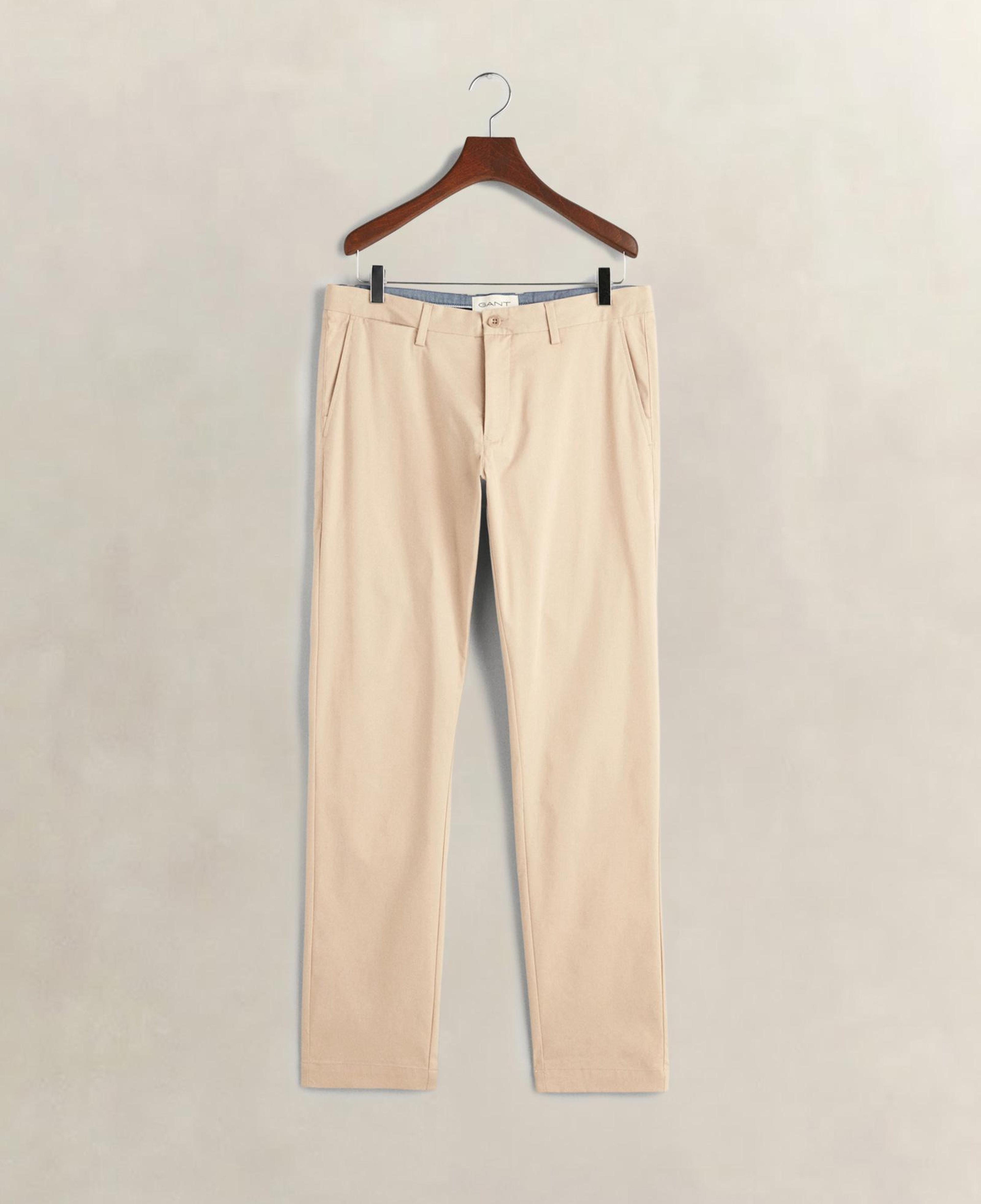 GANT Erkek Bej Slim Fit Pantolon