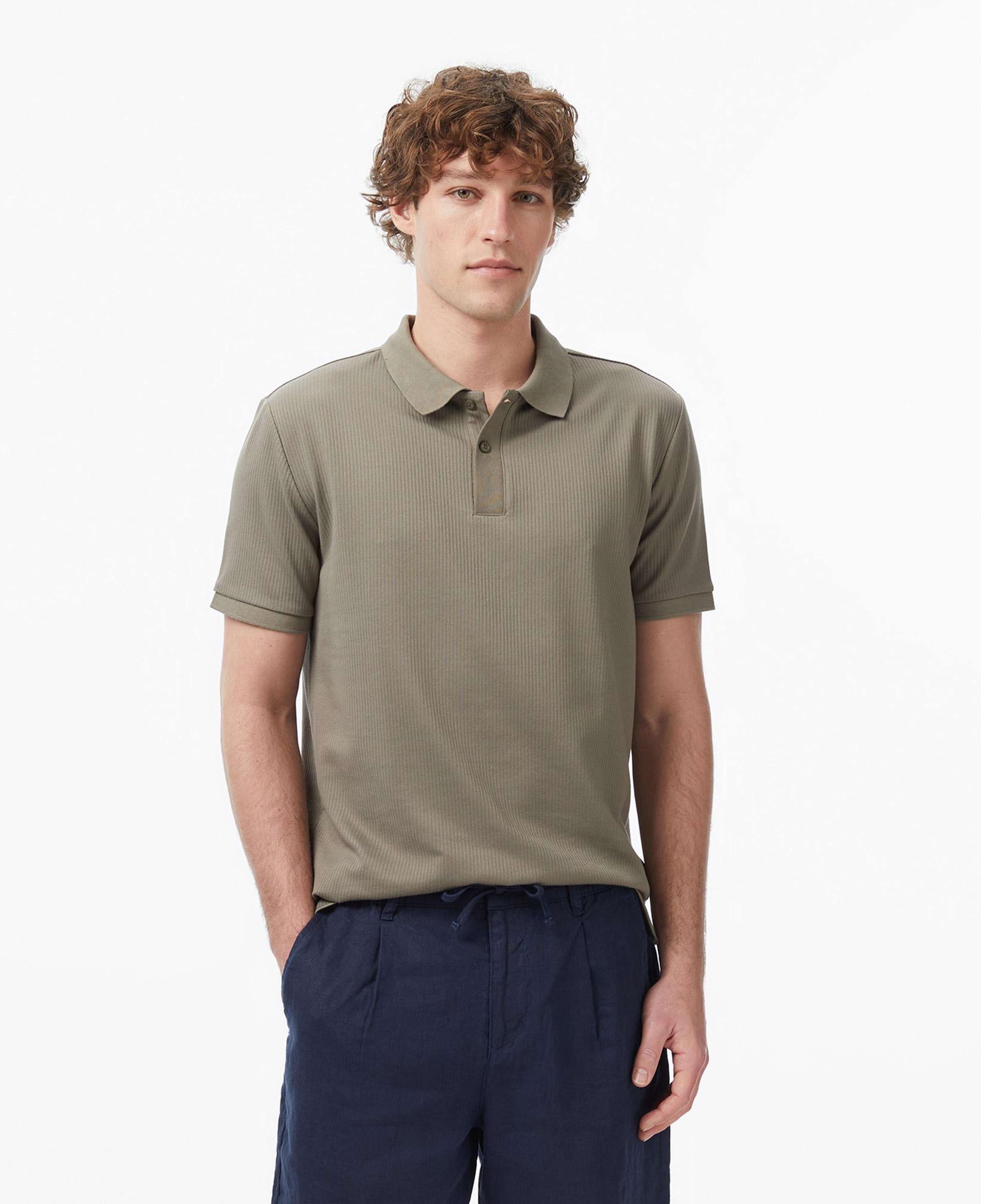 Nautica Erkek Yeşil Regular Fit Polo Yaka T-Shirt