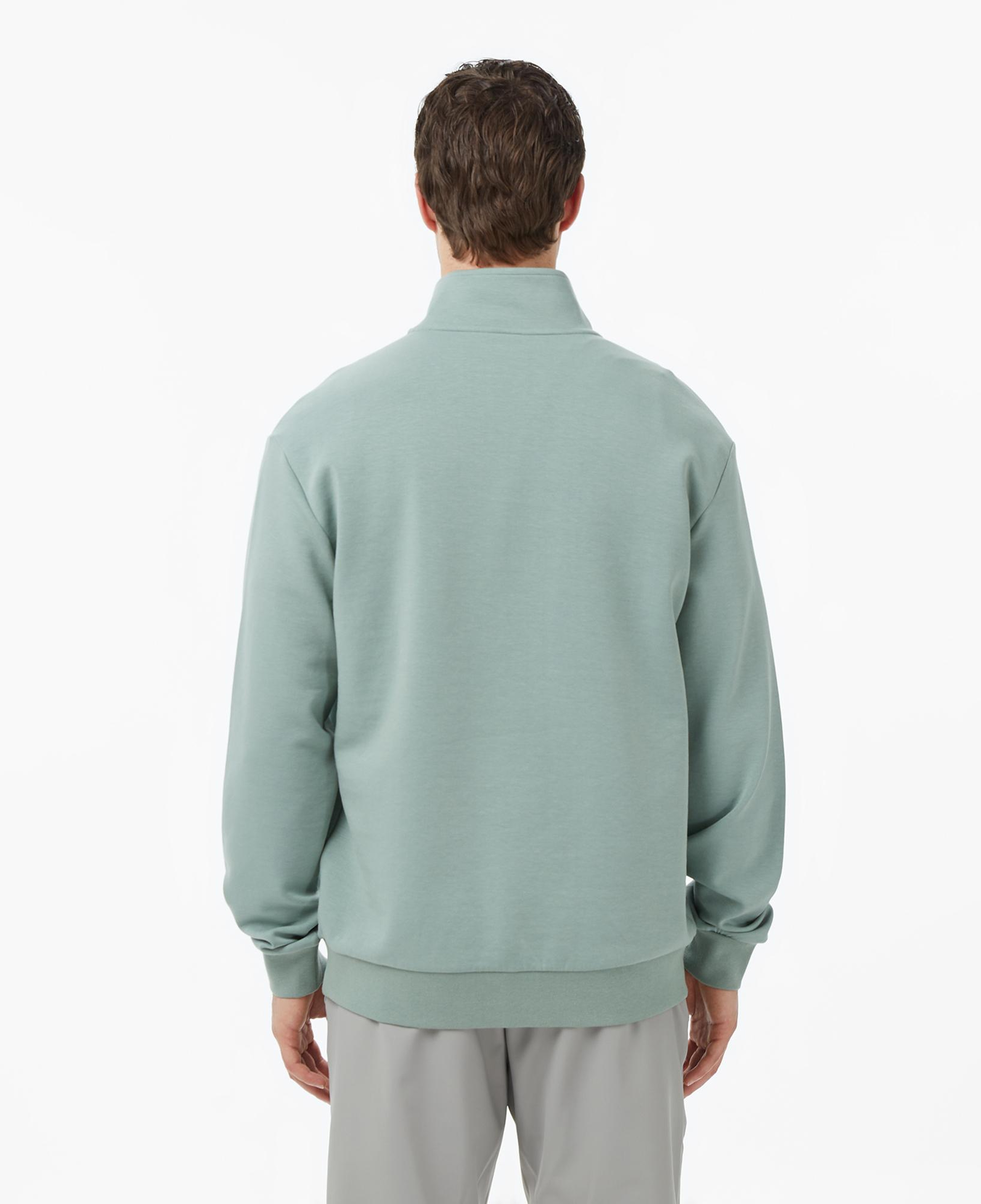 Nautica Erkek Yeşil Regular Fit Dik Yaka Sweatshirt