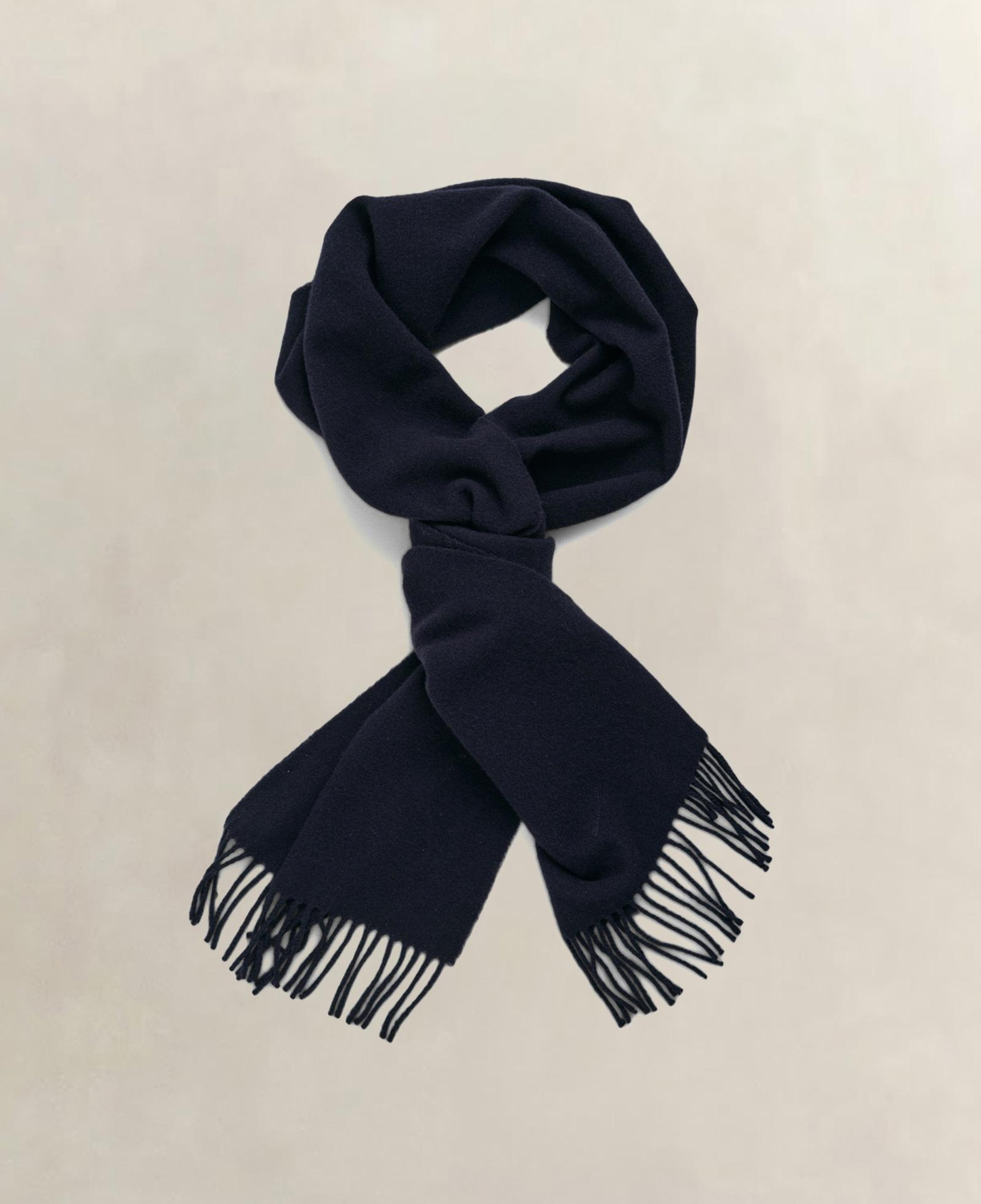 GANT Unisex Lacivert Logolu Atkı
