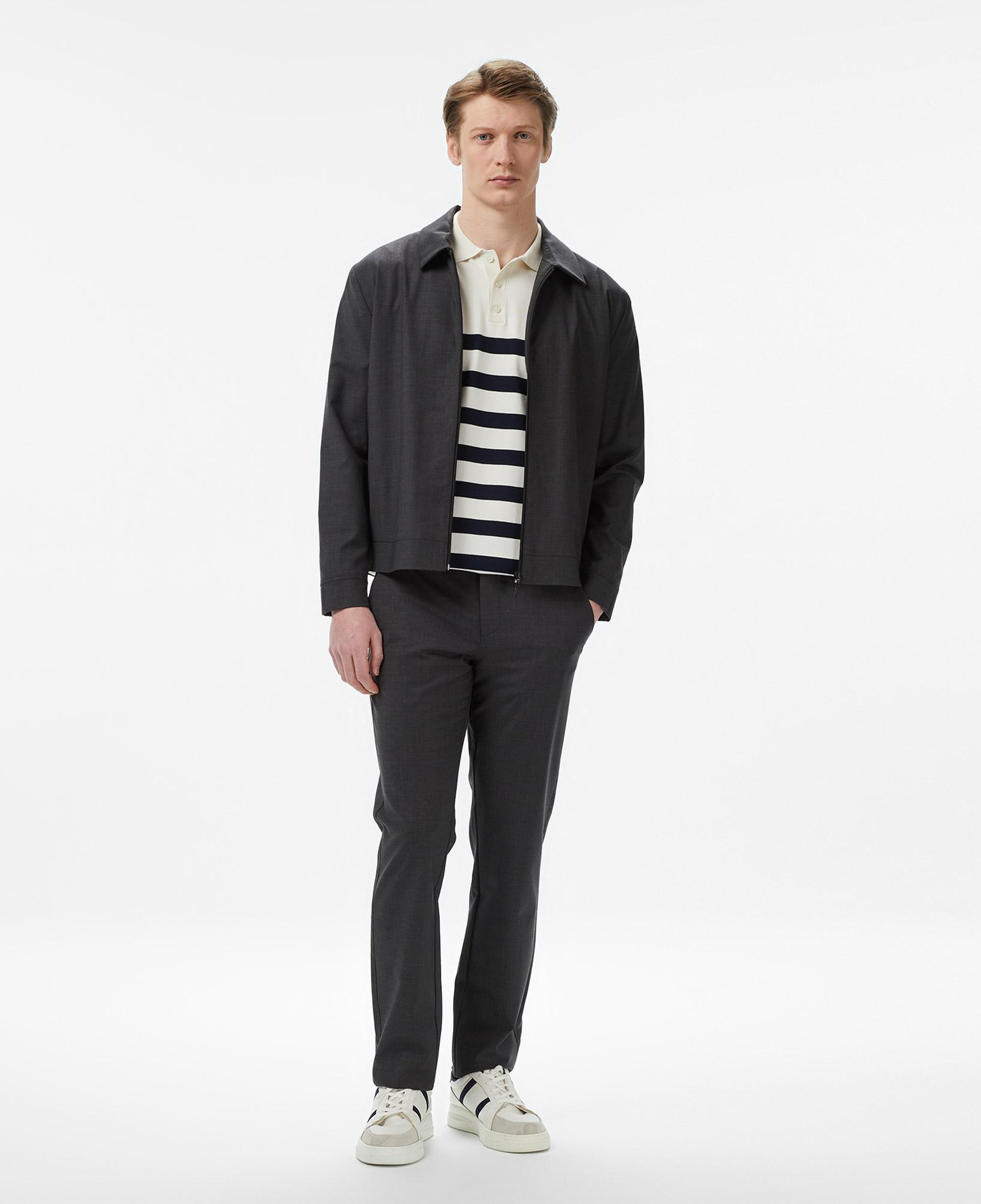 Nautica Erkek Gri Regular Fit Ceket