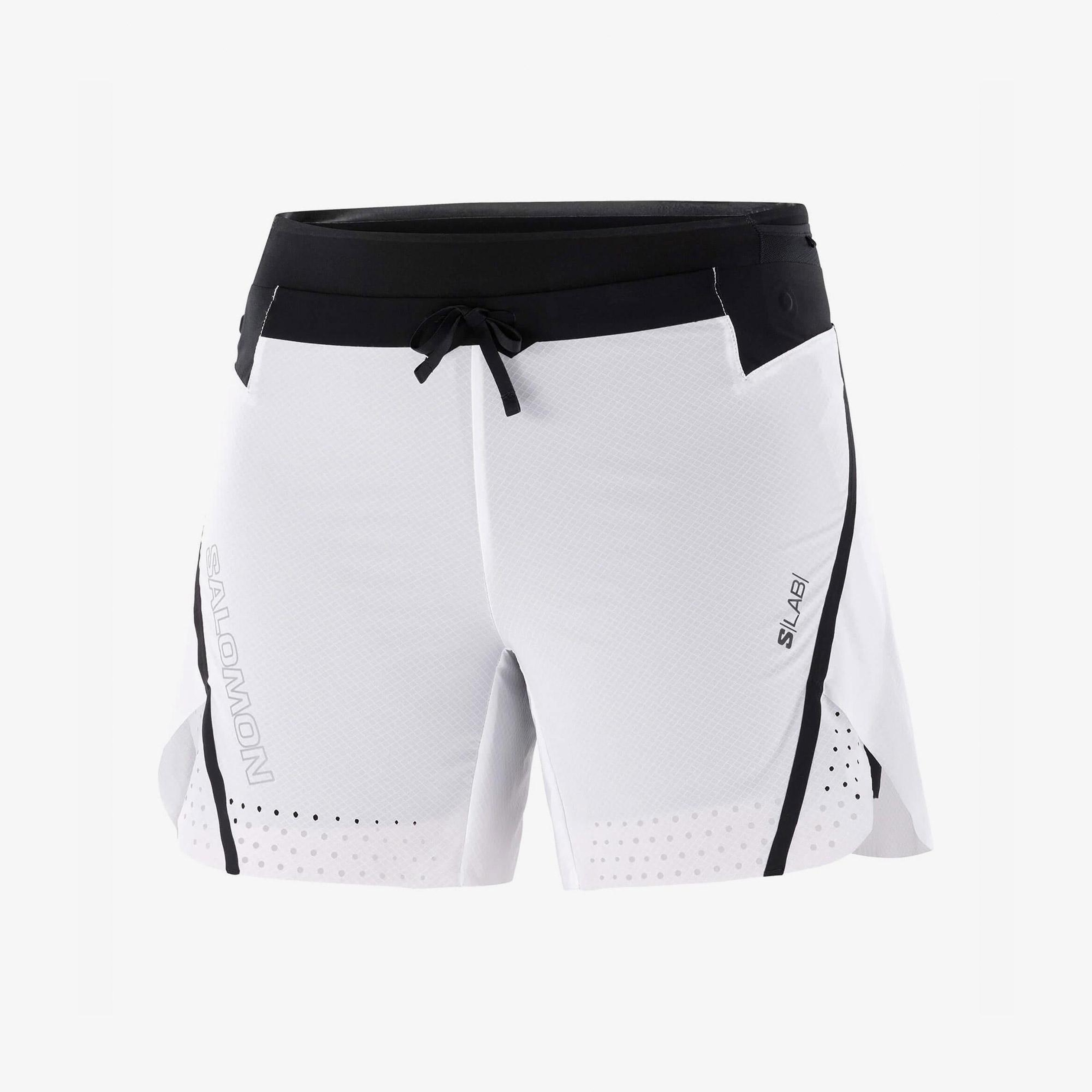 Salomon S/lab Speed 2in1 Short Kadın Beyaz Koşu Şortu
