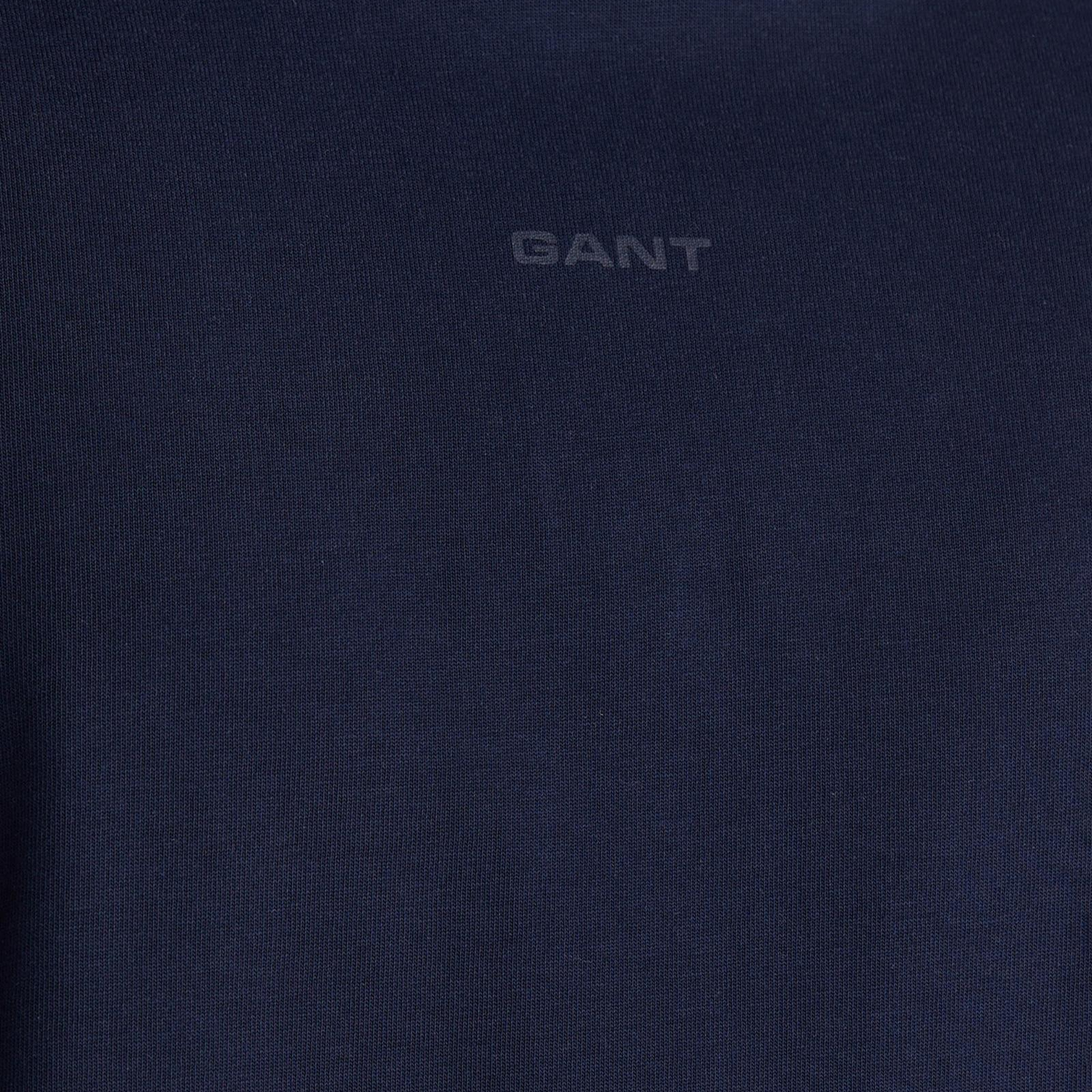 GANT Erkek Lacivert Kısa Kollu T-Shirt
