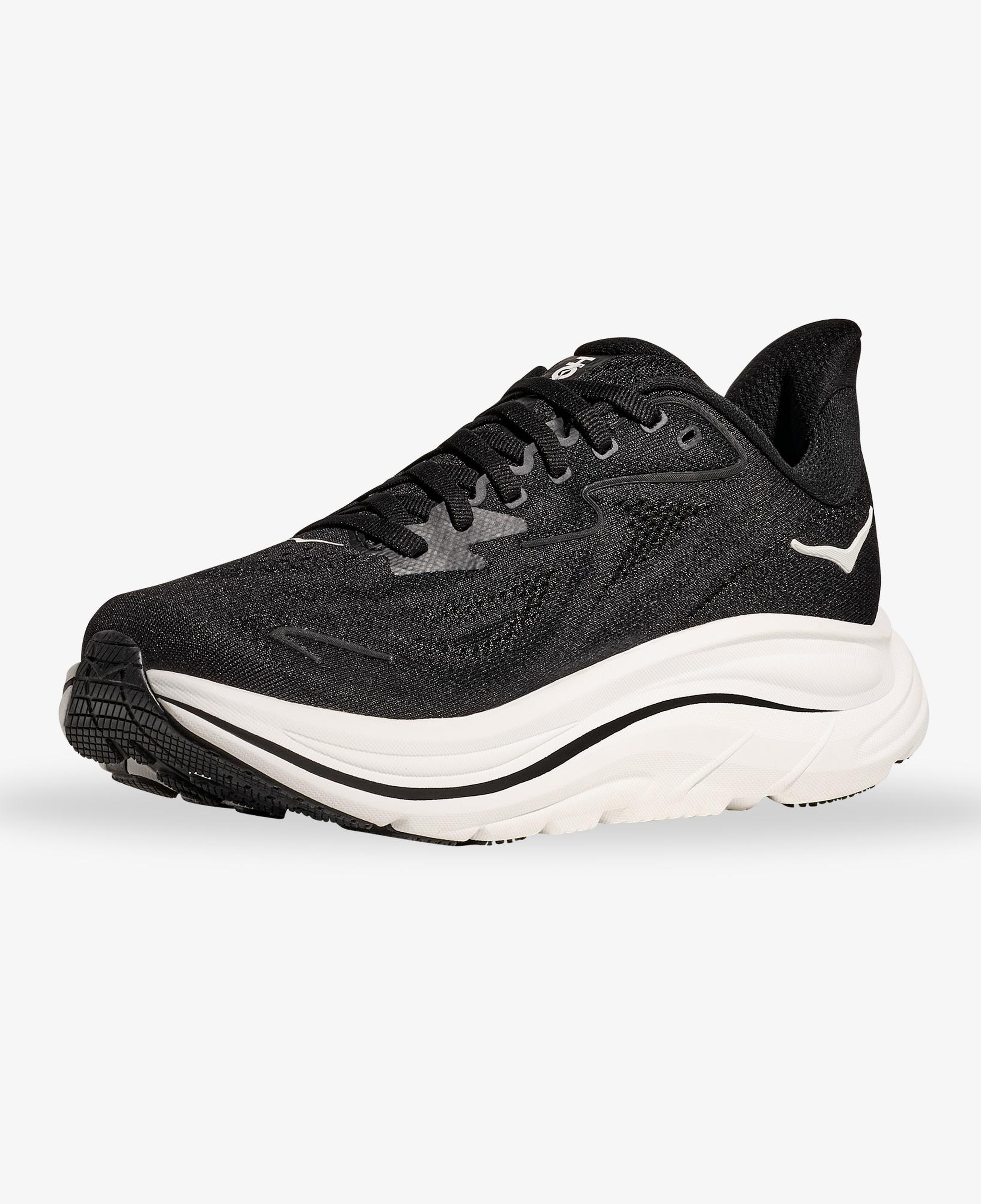Hoka Clifton 10 Erkek Siyah Yol Koşusu Ayakkabısı