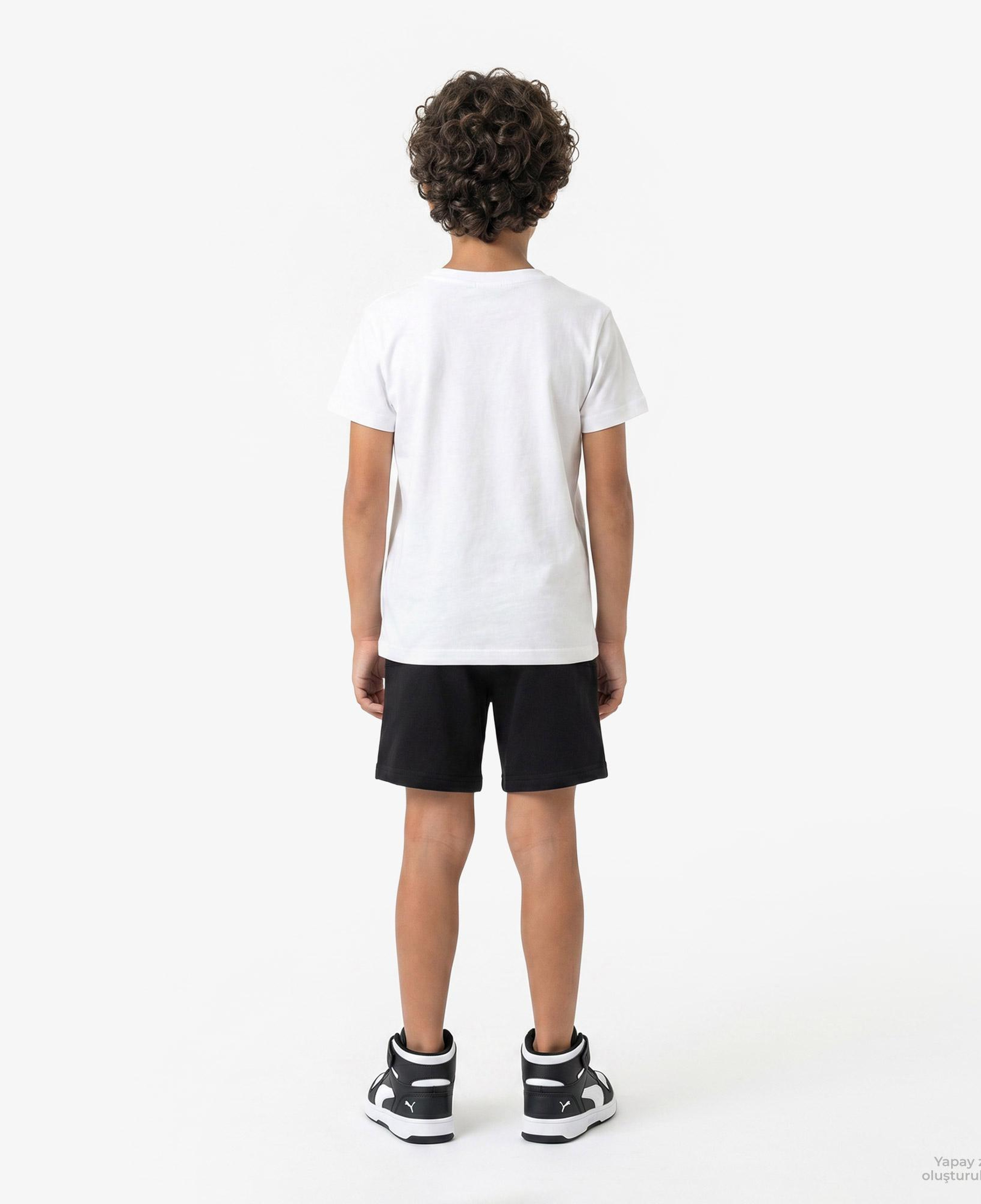 Puma Essentials Çocuk Siyah Şort Takımı
