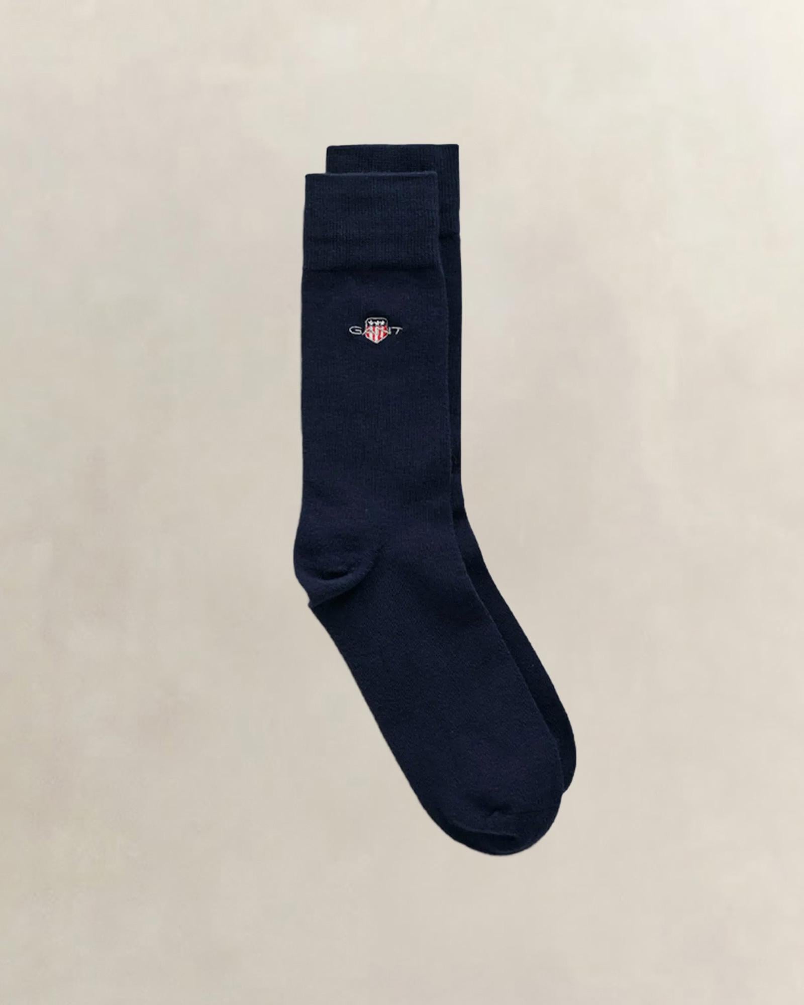 GANT Unisex Lacivert Logolu Çorap
