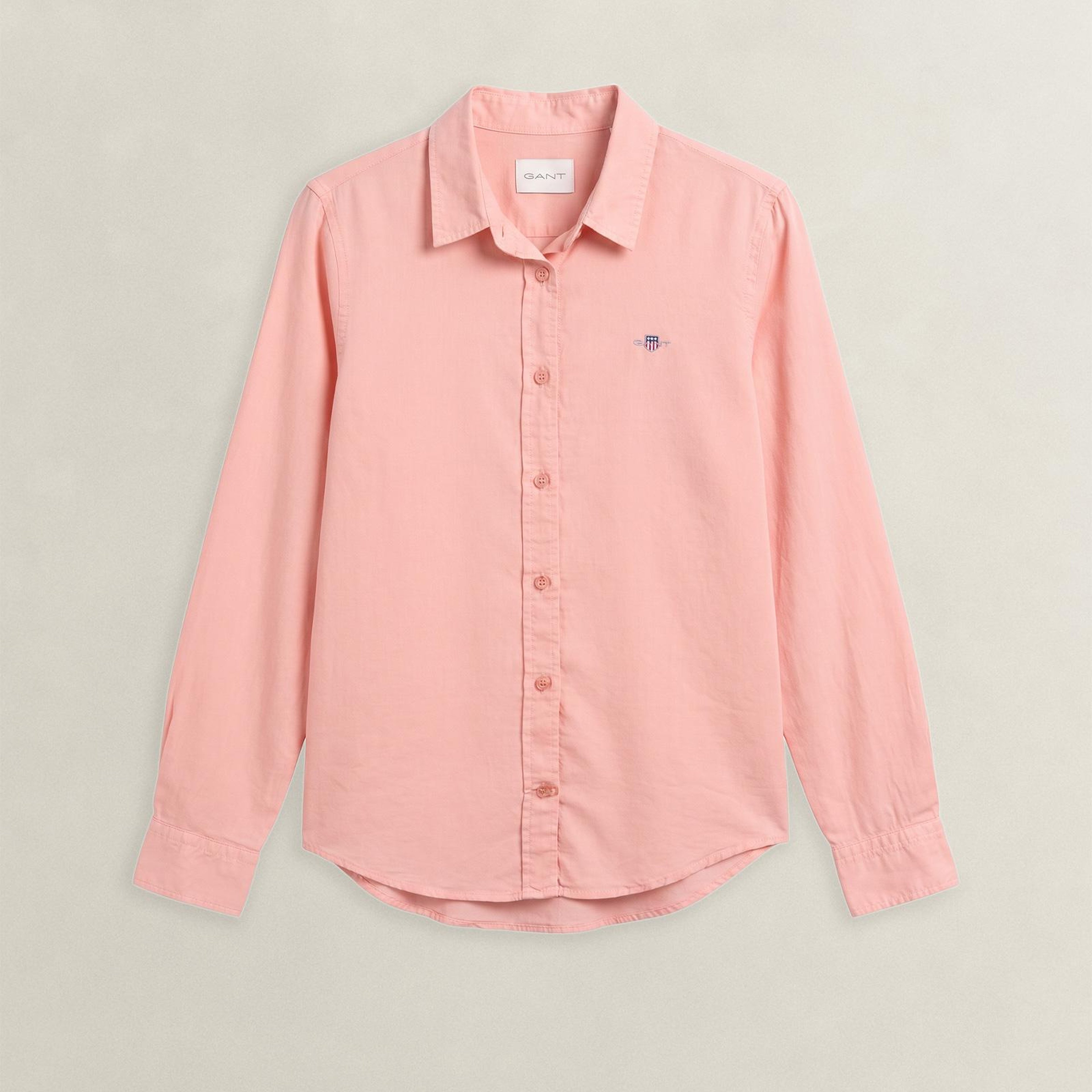 GANT Kadın Pembe Regular Fit Gömlek