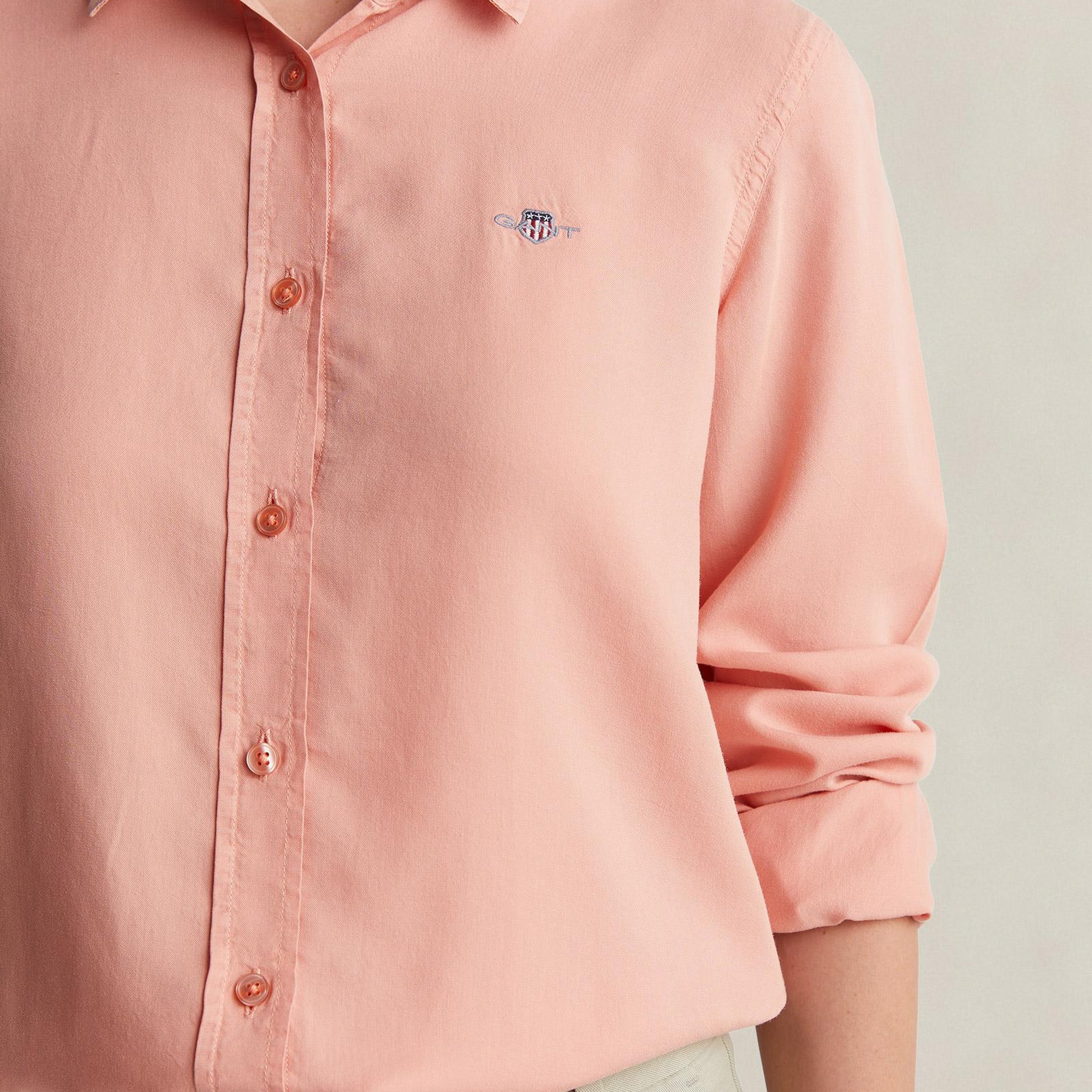 GANT Kadın Pembe Regular Fit Gömlek