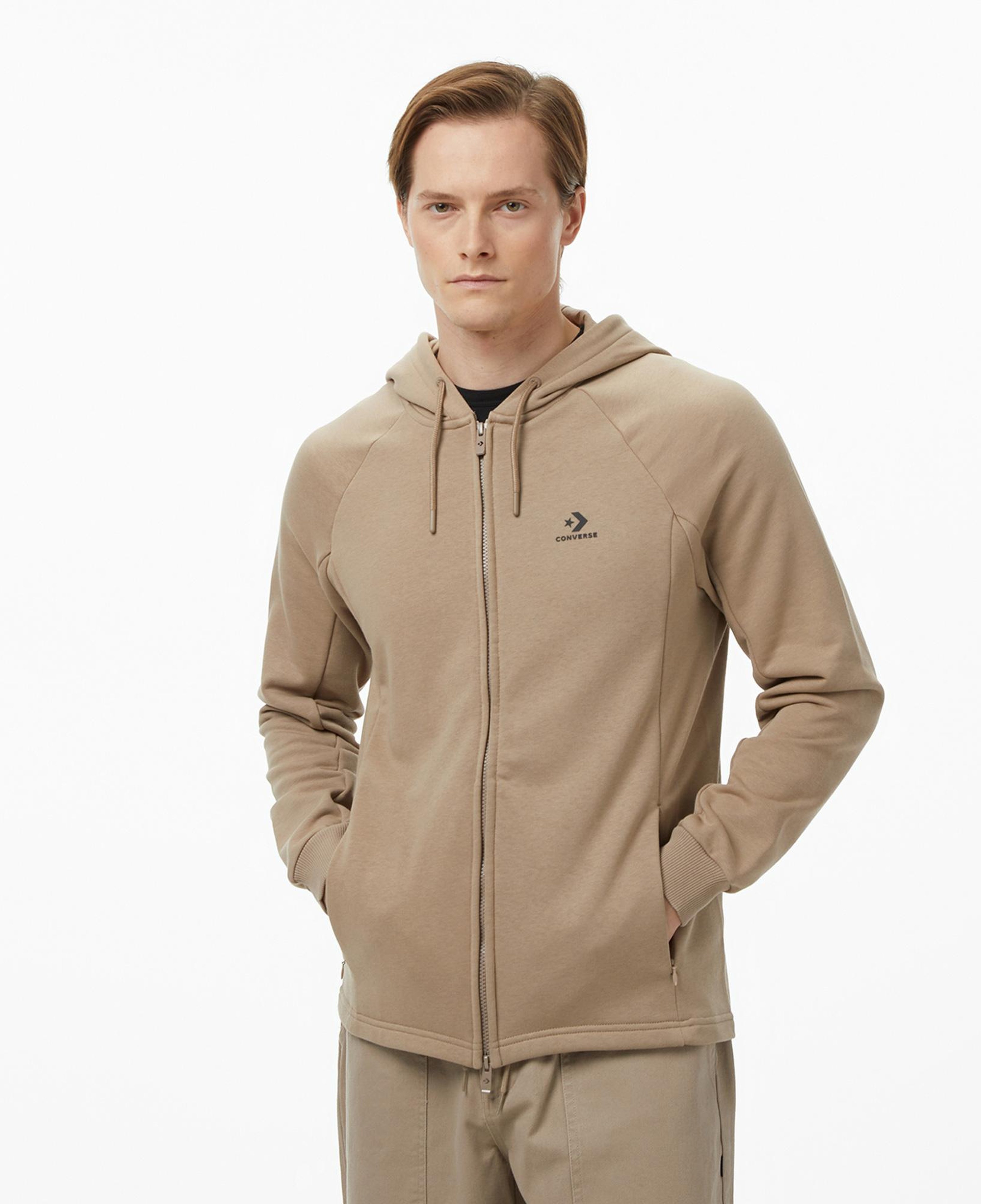 Converse Erkek Bej Sweatshirt